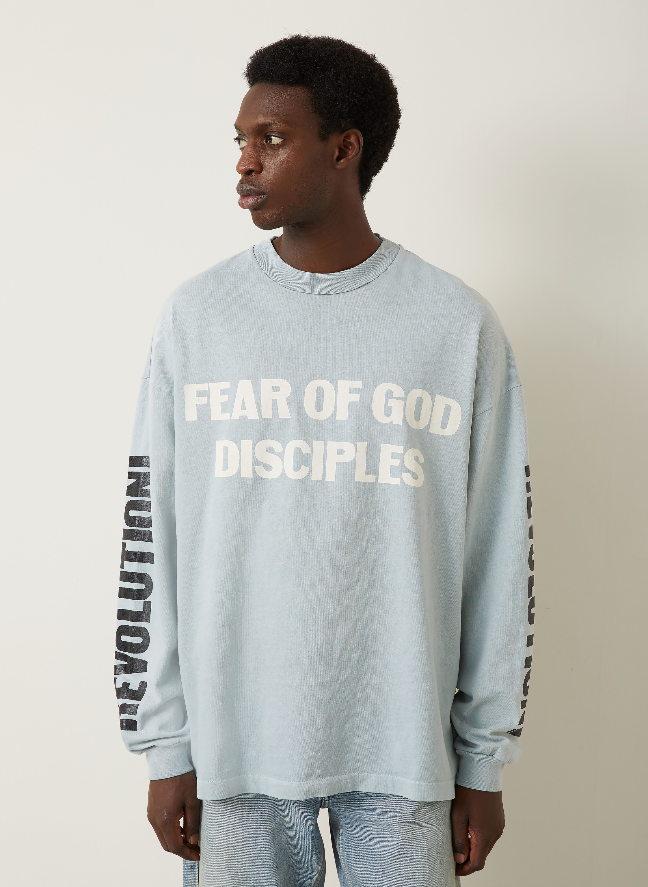 Thumbnail - Fear Of God Oversized-Longsleeve blau