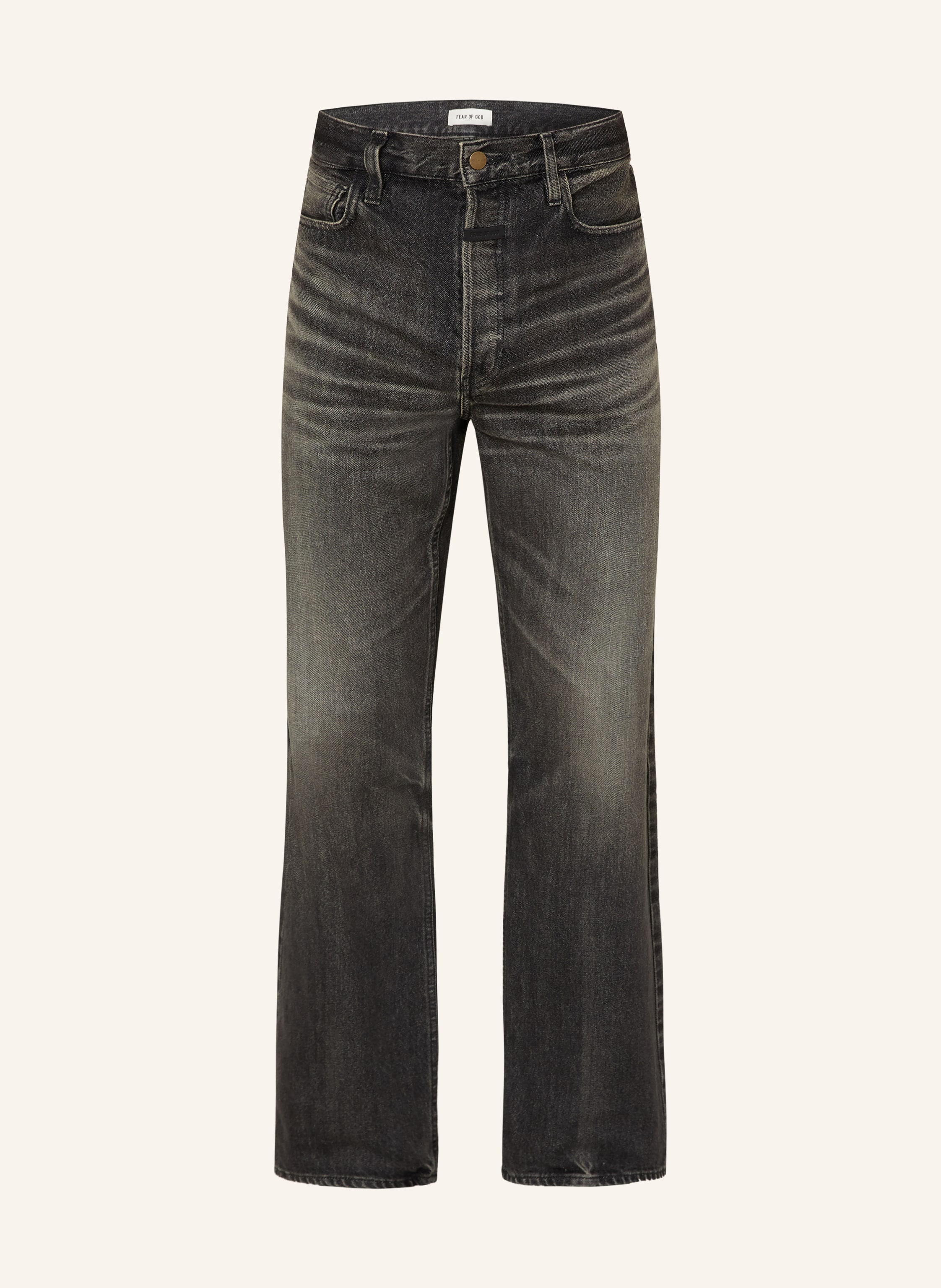 Fear Of God Jeans Straight Fit schwarz