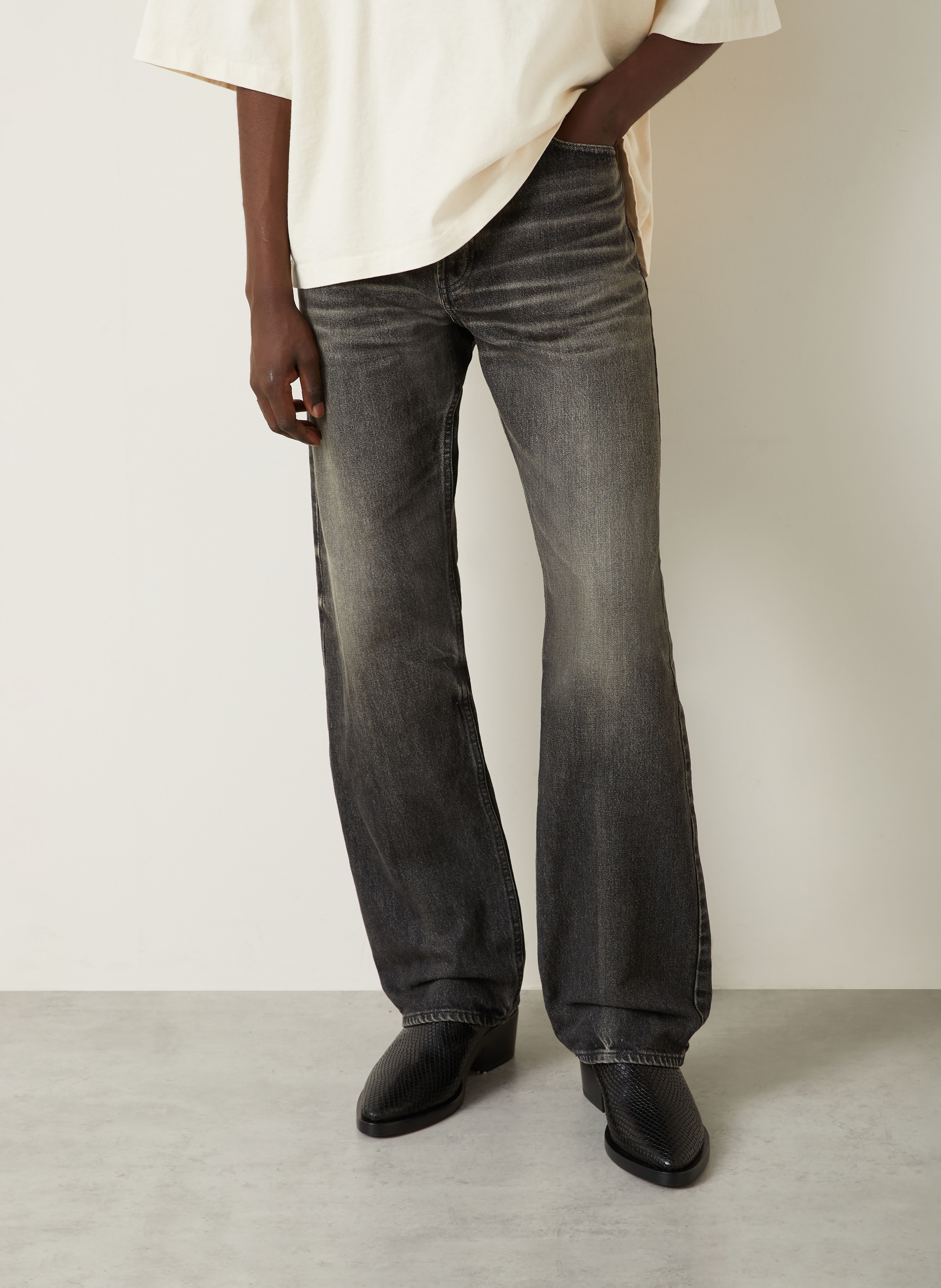 Thumbnail - Fear Of God Jeans Straight Fit schwarz