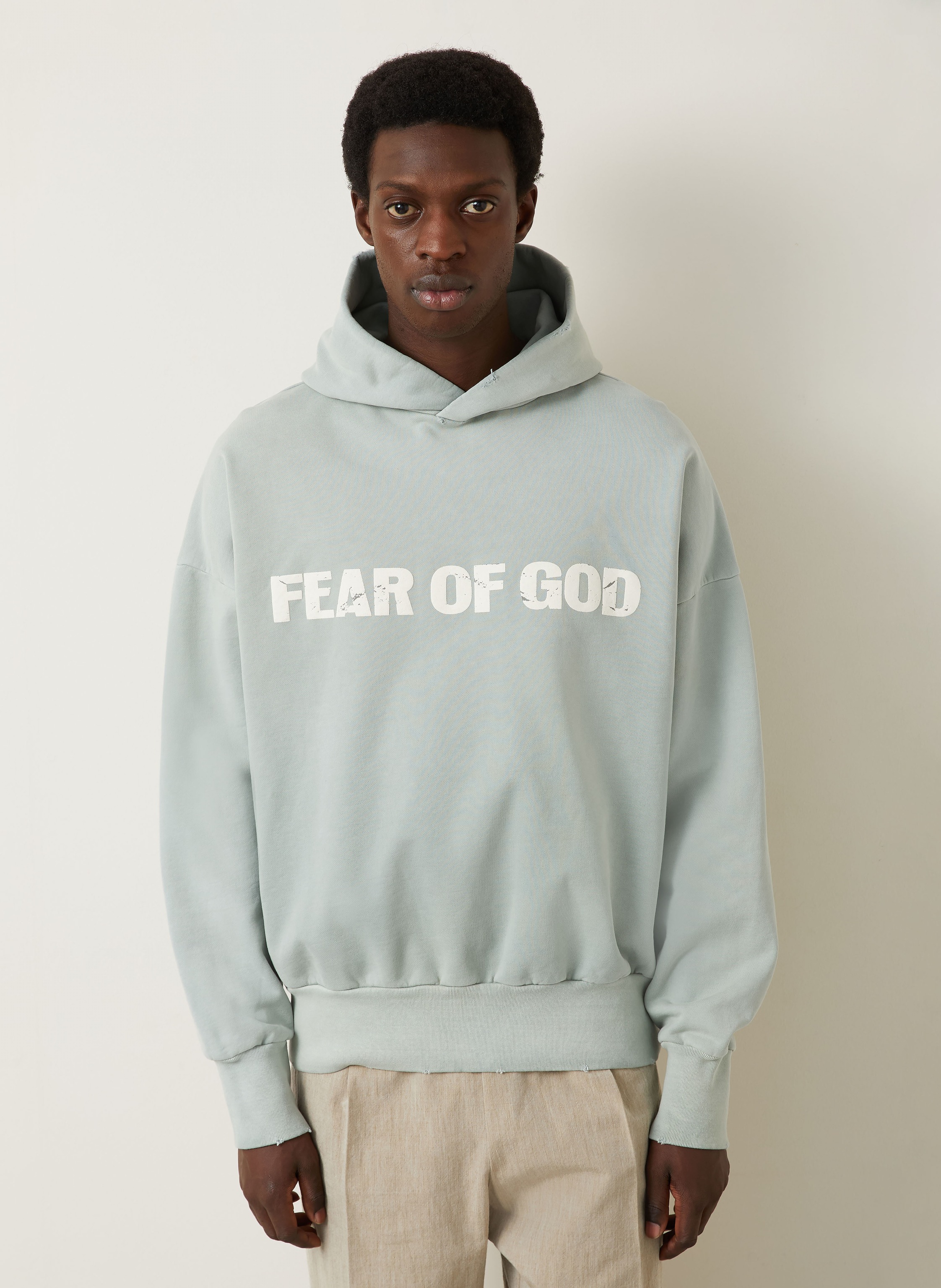 Thumbnail - Fear Of God Hoodie Heaven blau