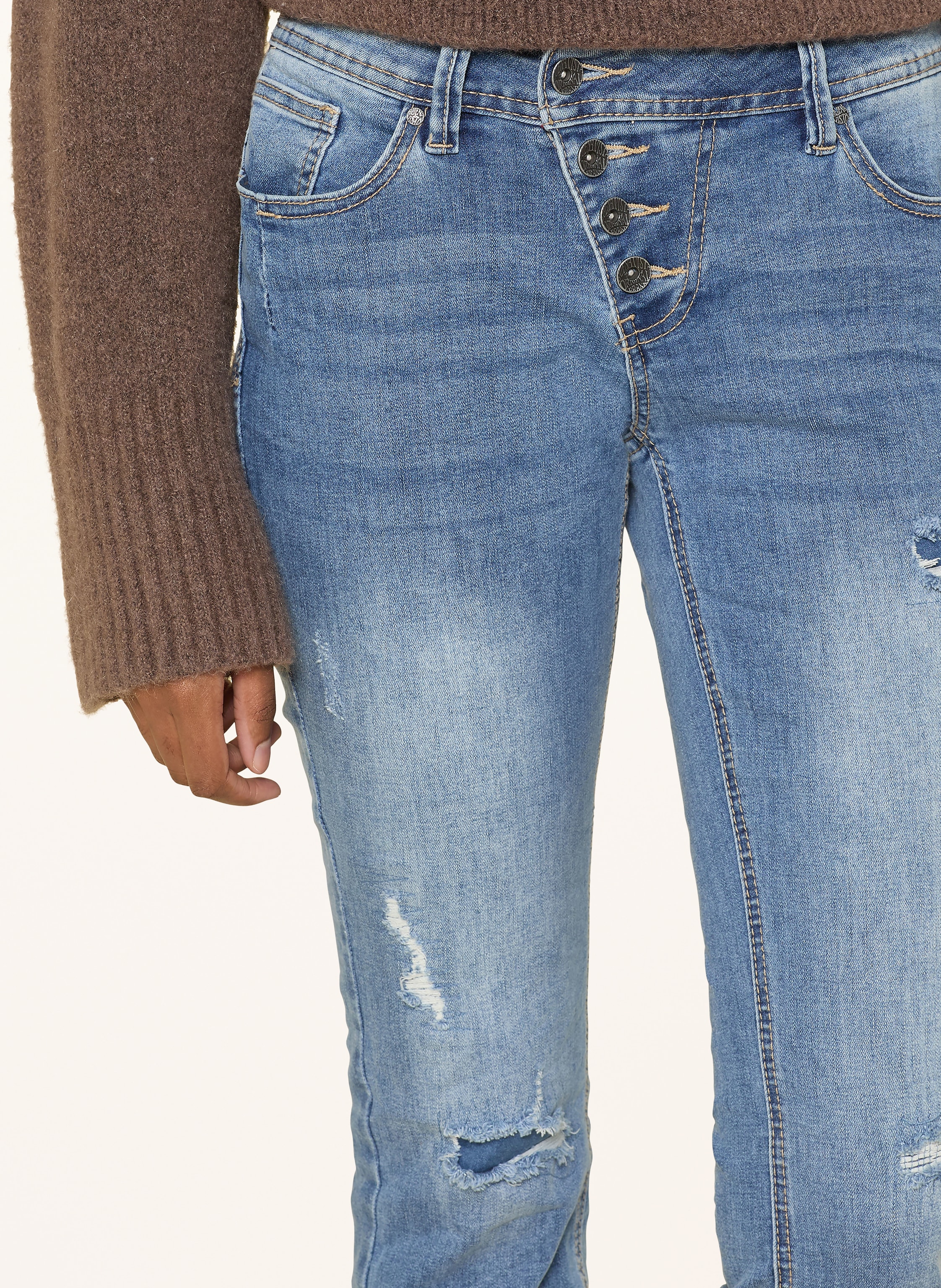 Thumbnail - Buena Vista Skinny Jeans Malibu blau