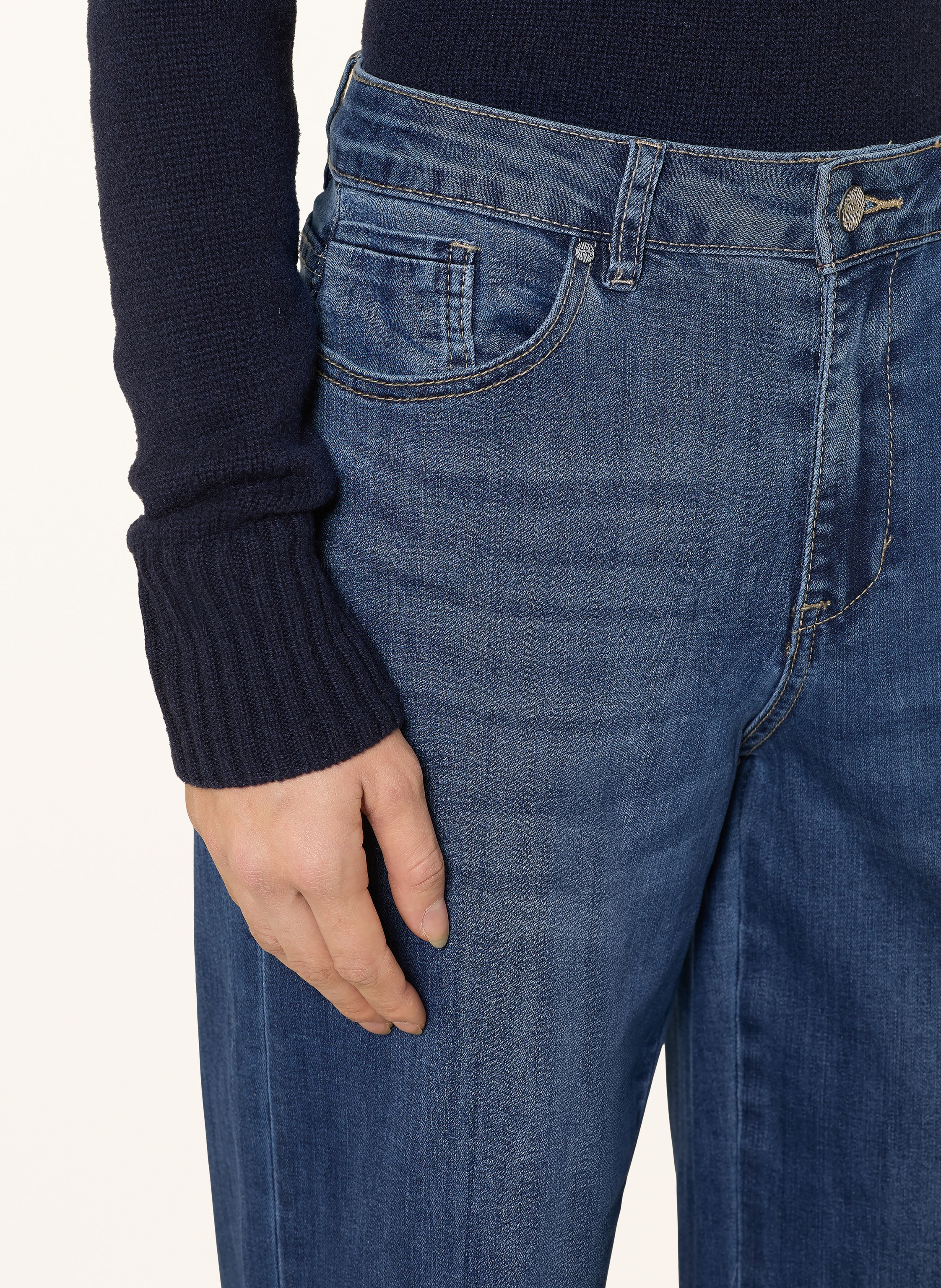 Thumbnail - Buena Vista Wide Leg Jeans blau