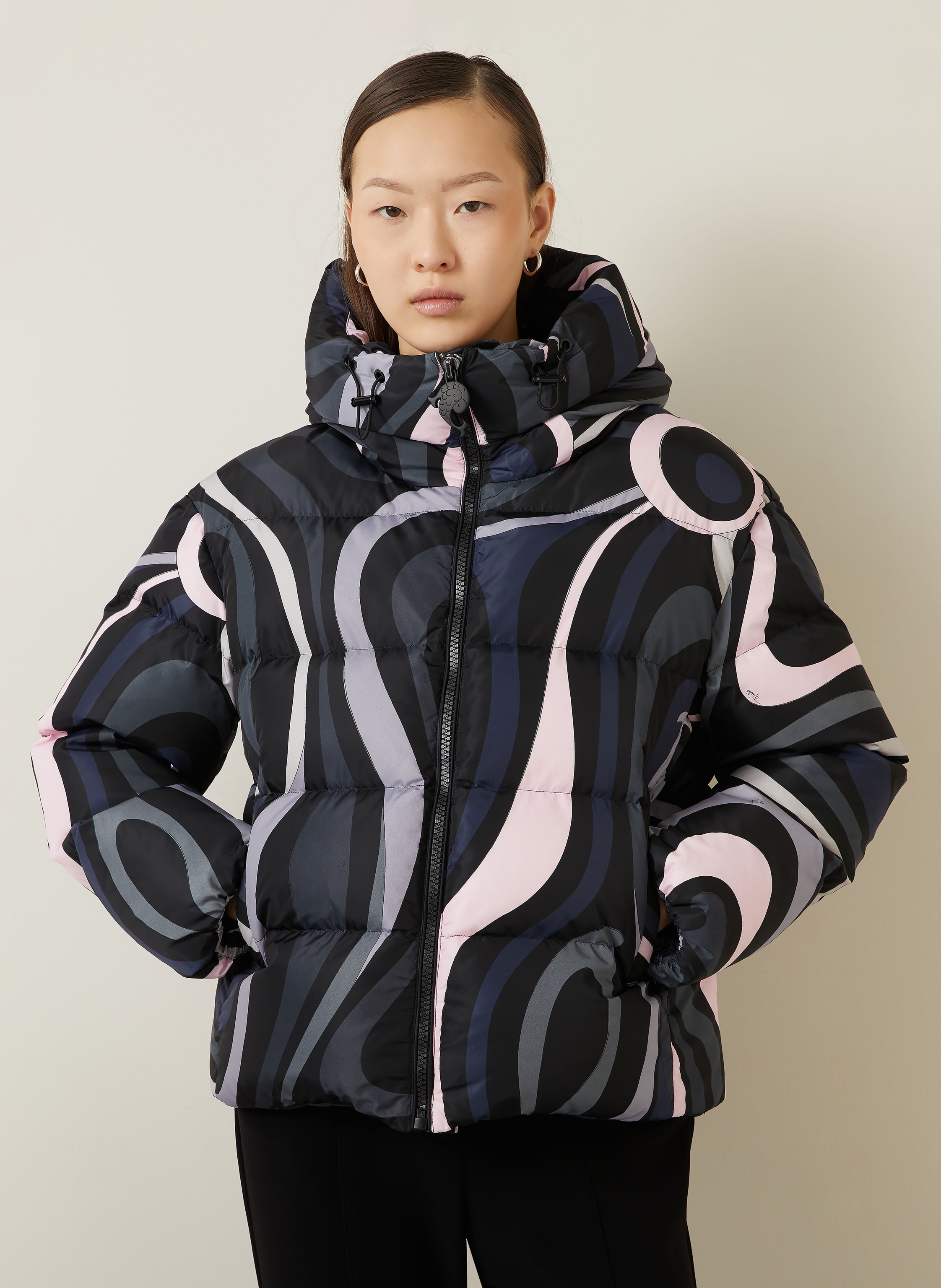 Thumbnail - Pucci Daunenjacke schwarz