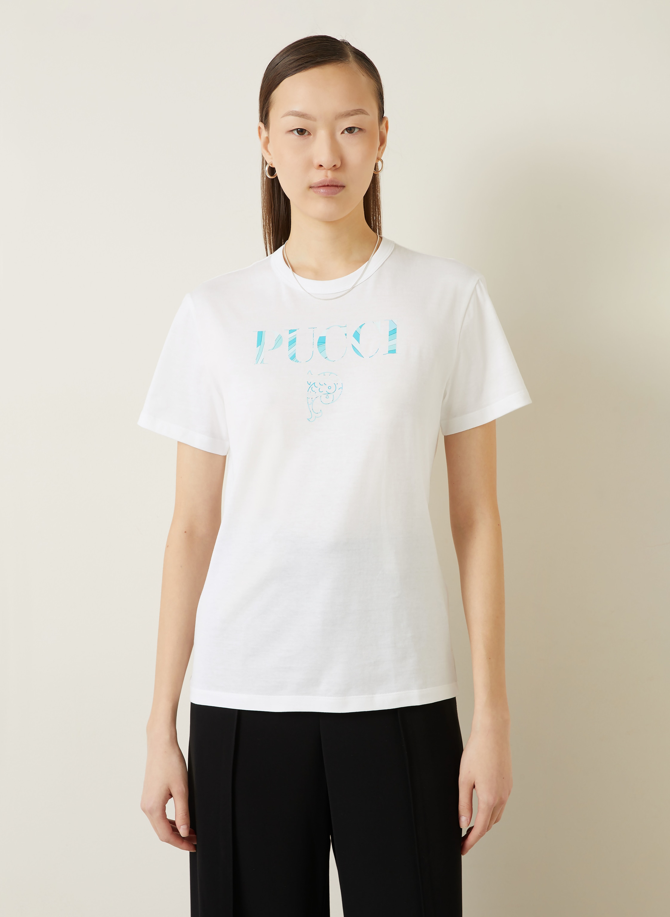 Thumbnail - Pucci T-Shirt weiss