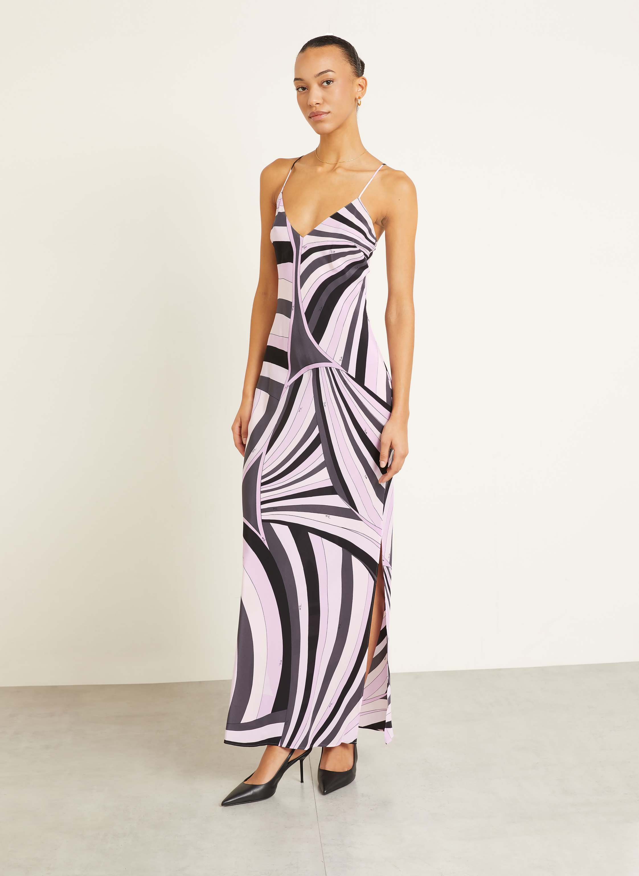 Thumbnail - Pucci Seidenkleid pink