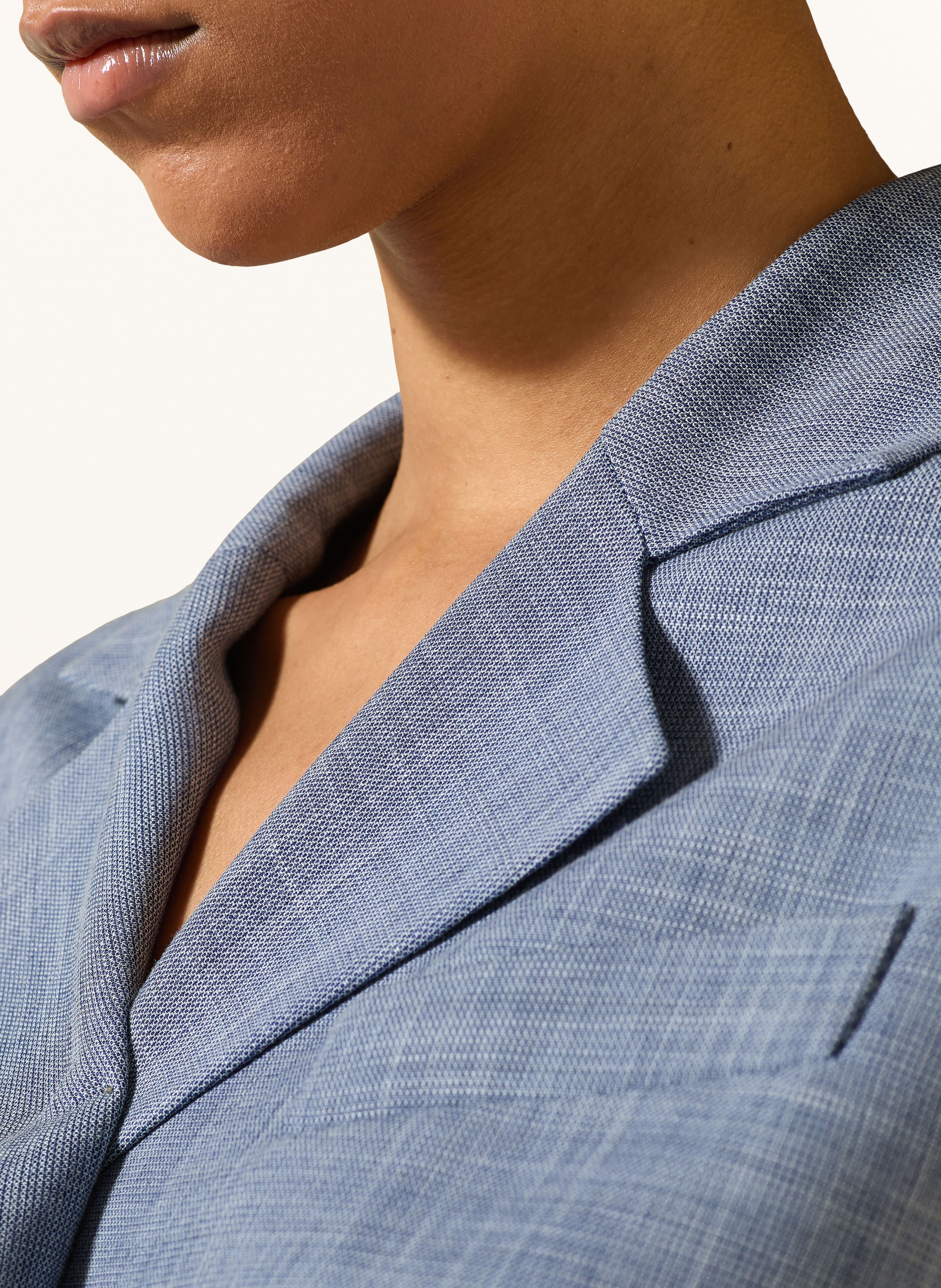 Thumbnail - Liu Jo Blazerweste Mit Abnehmbarem Tuch blau