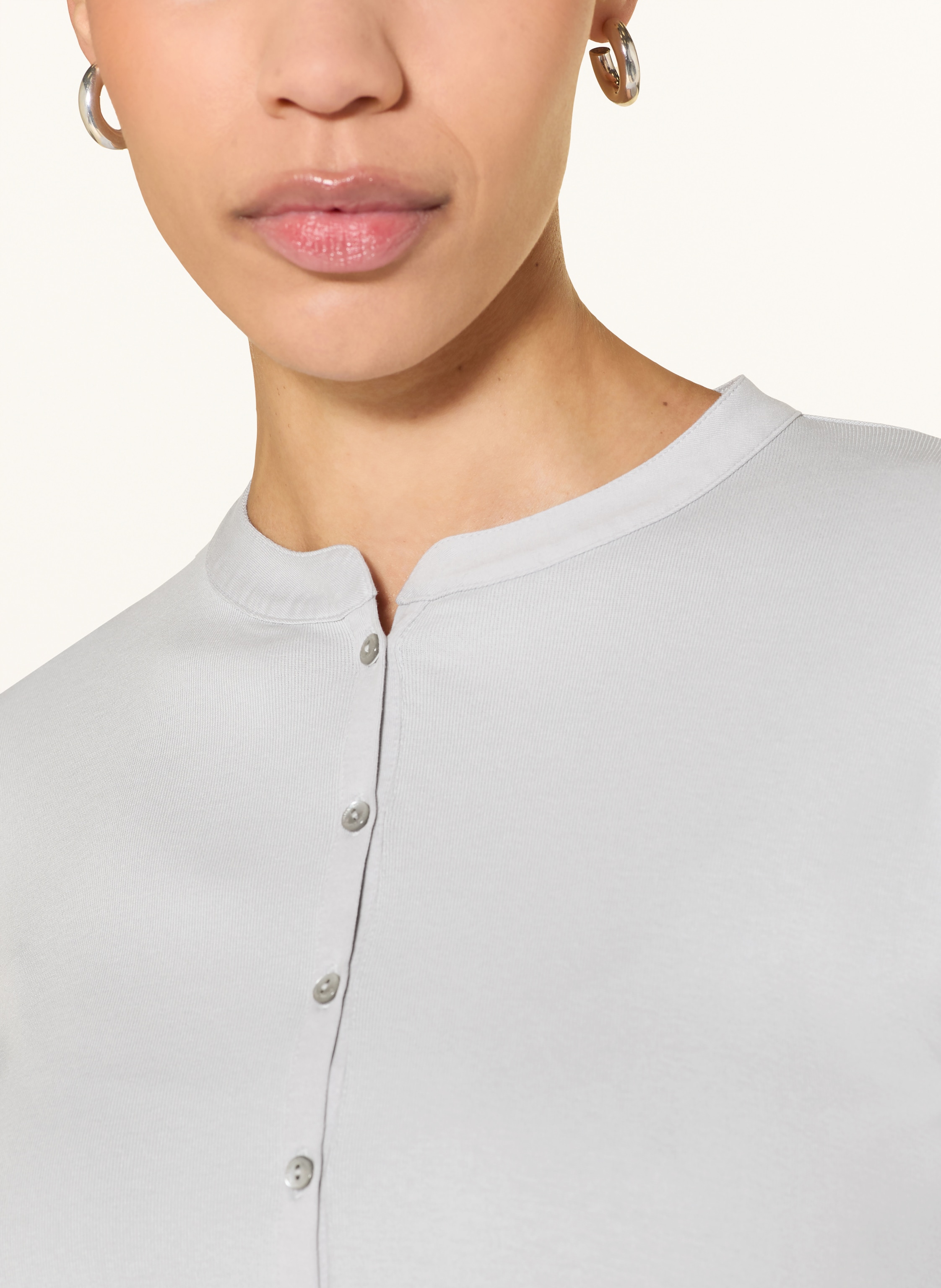 Thumbnail - Stefan Brandt Henley-Shirt Anina grau