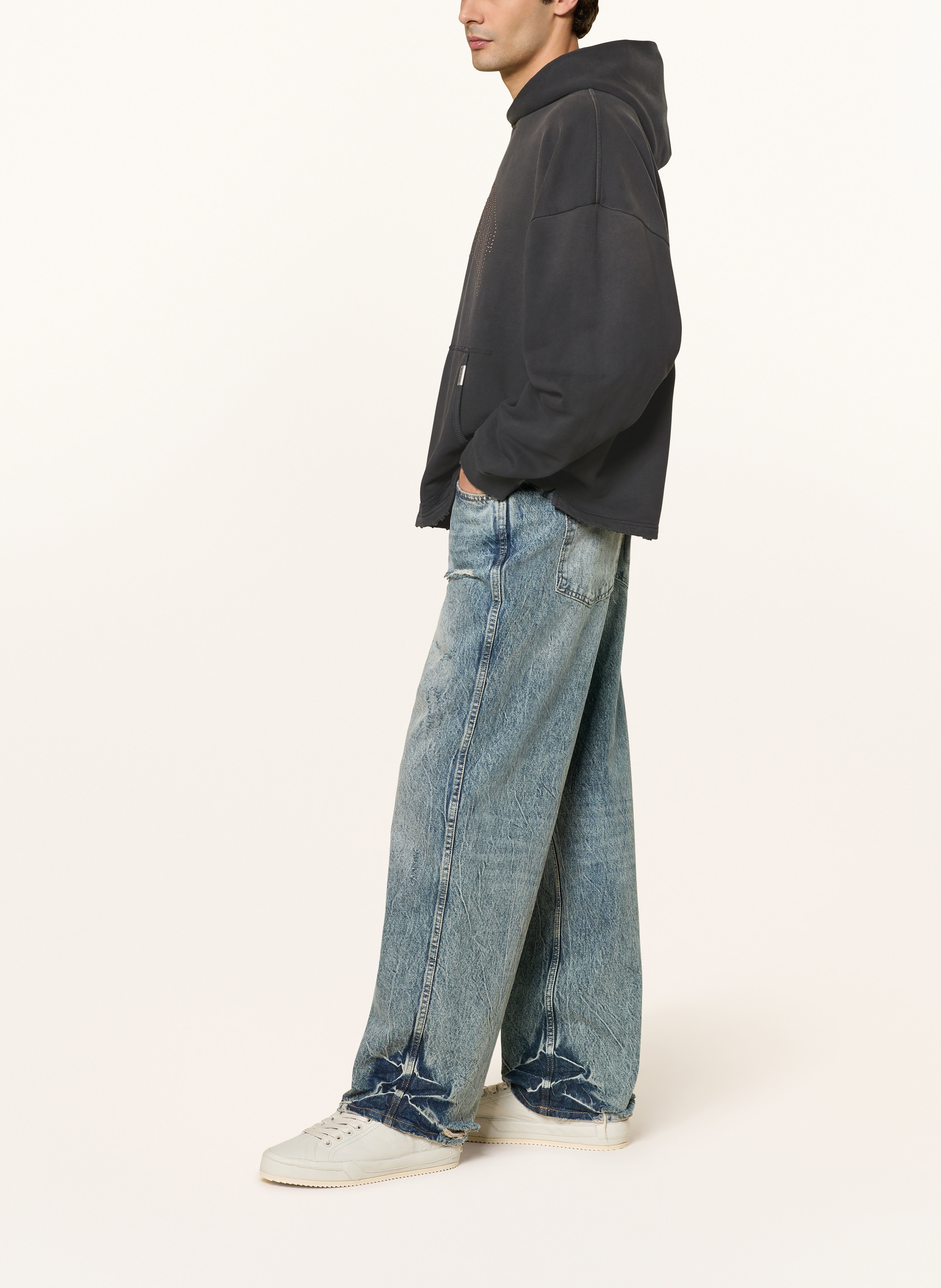 Thumbnail - Represent Hoodie Mit Nieten schwarz