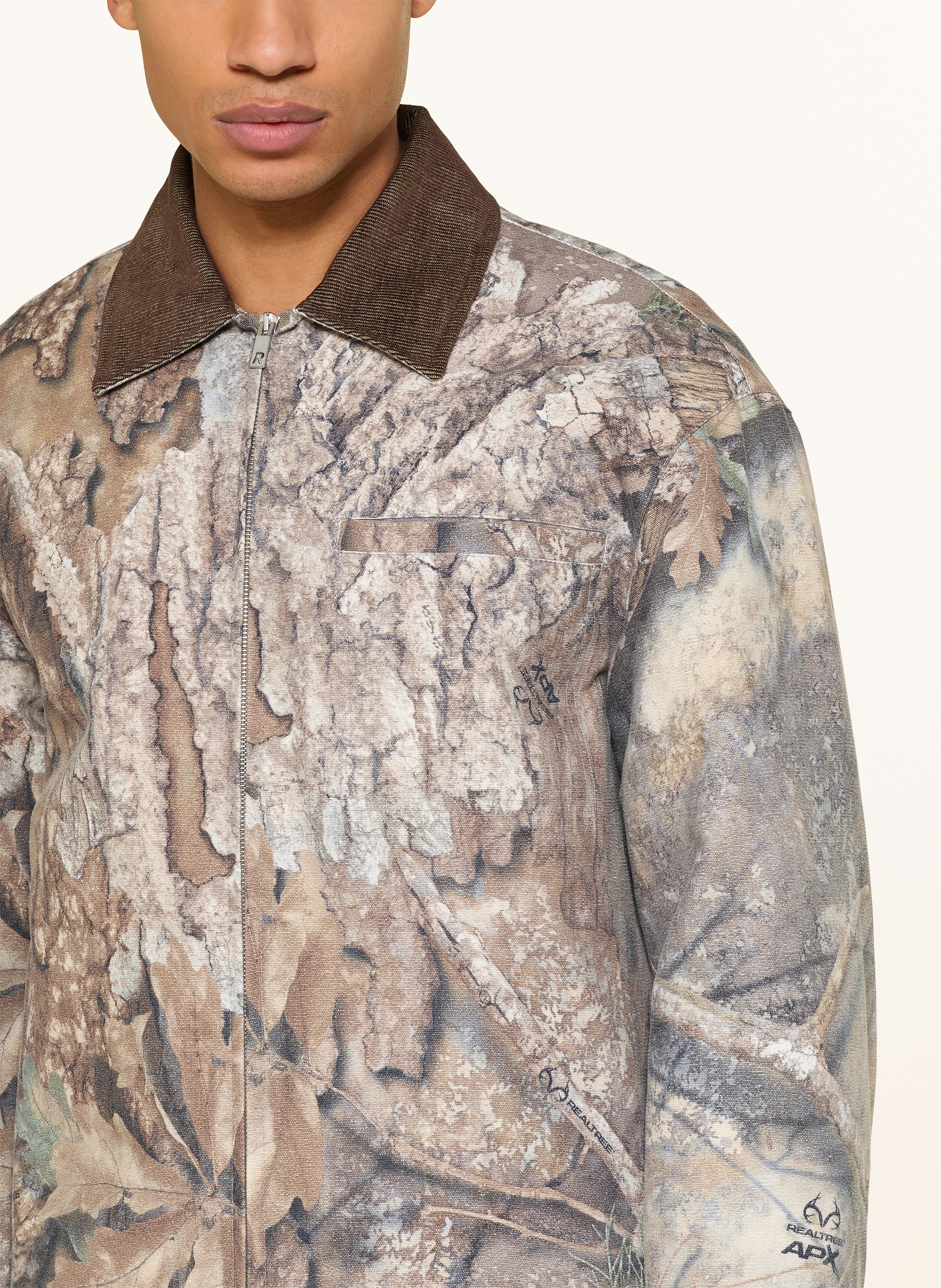 Thumbnail - Represent Overjacket Real Tree beige