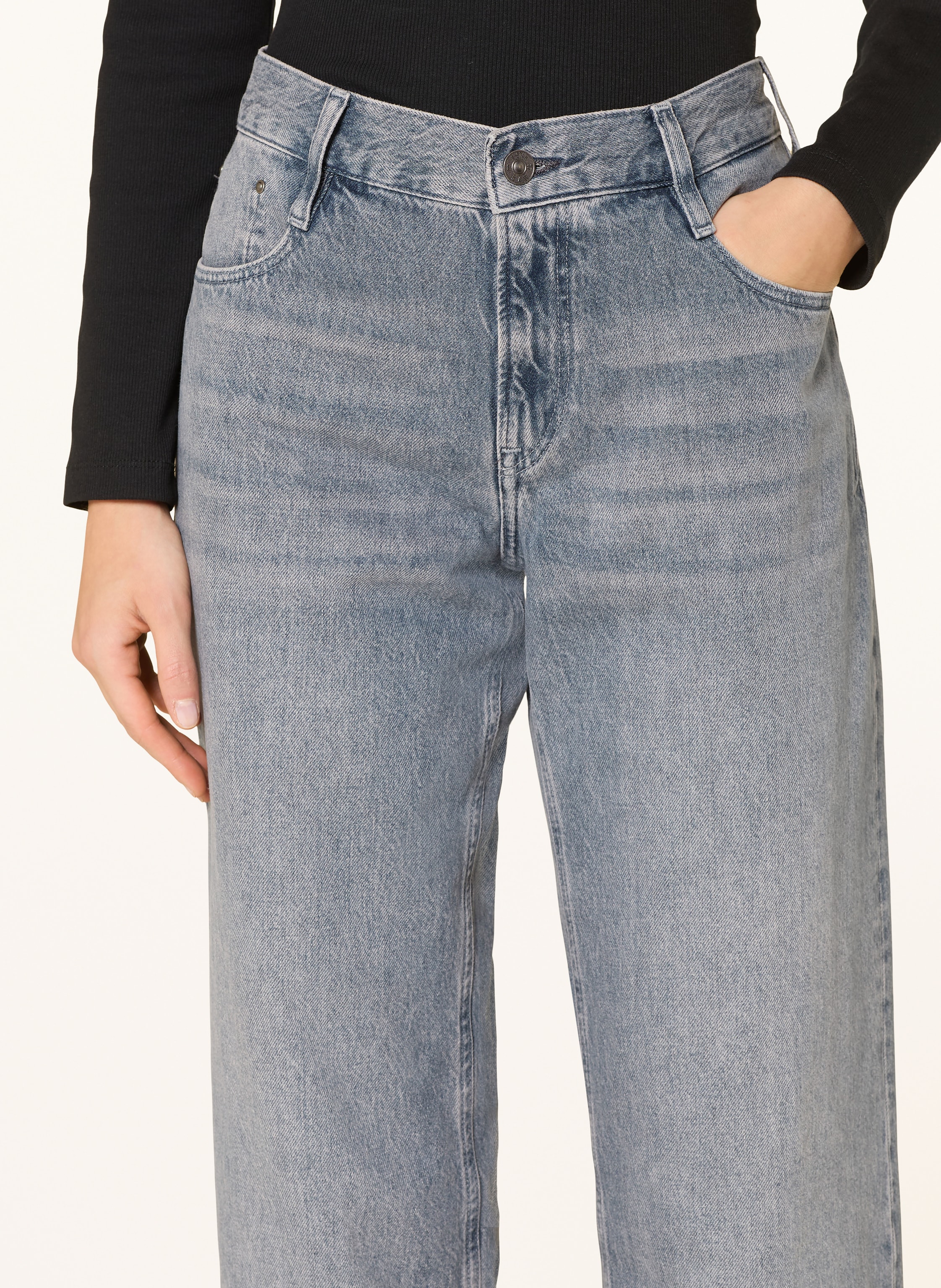 Thumbnail - G-Star Wide Leg Jeans Loose Fit blau