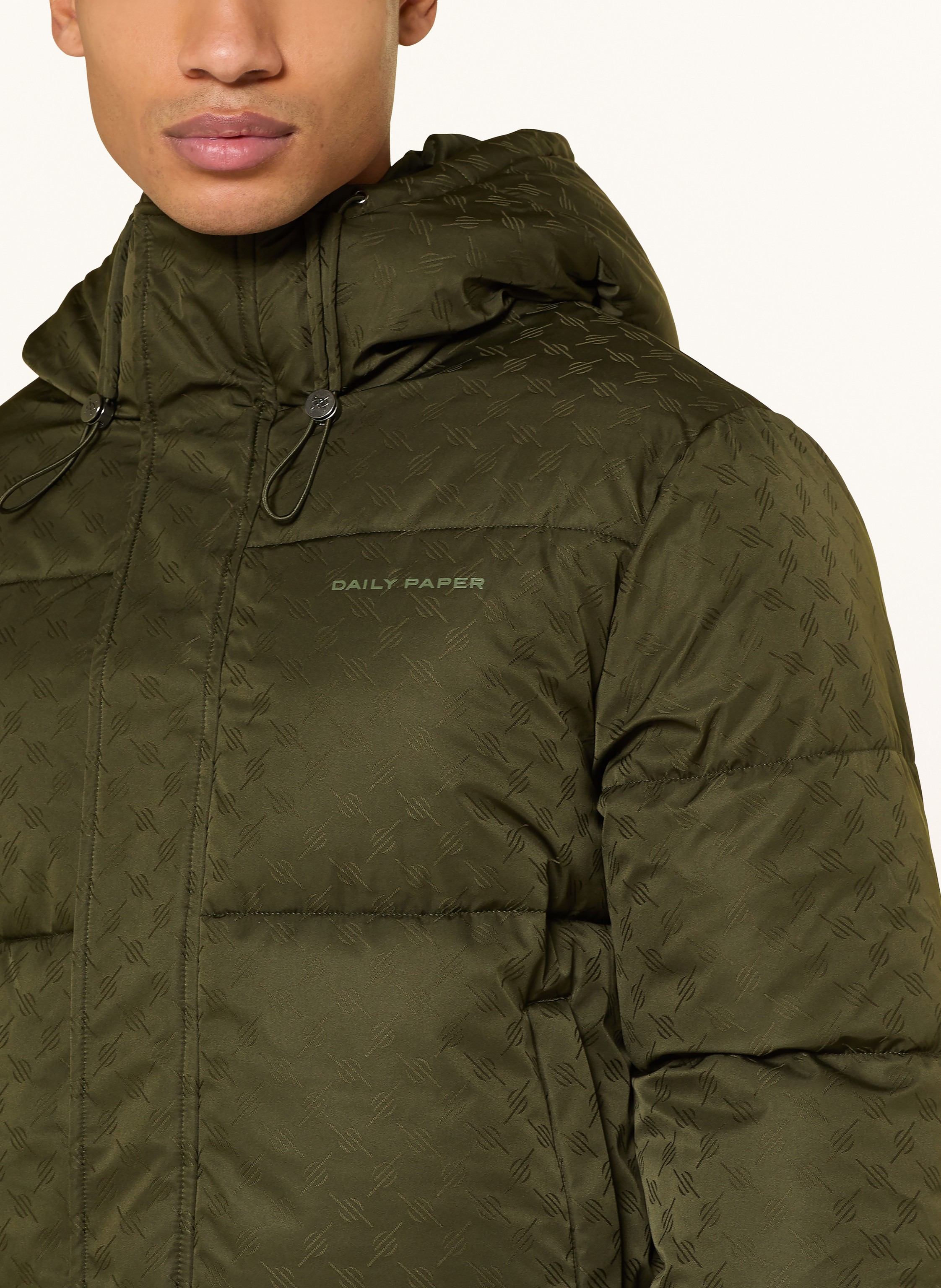 Thumbnail - Daily Paper Steppjacke Monogram gruen