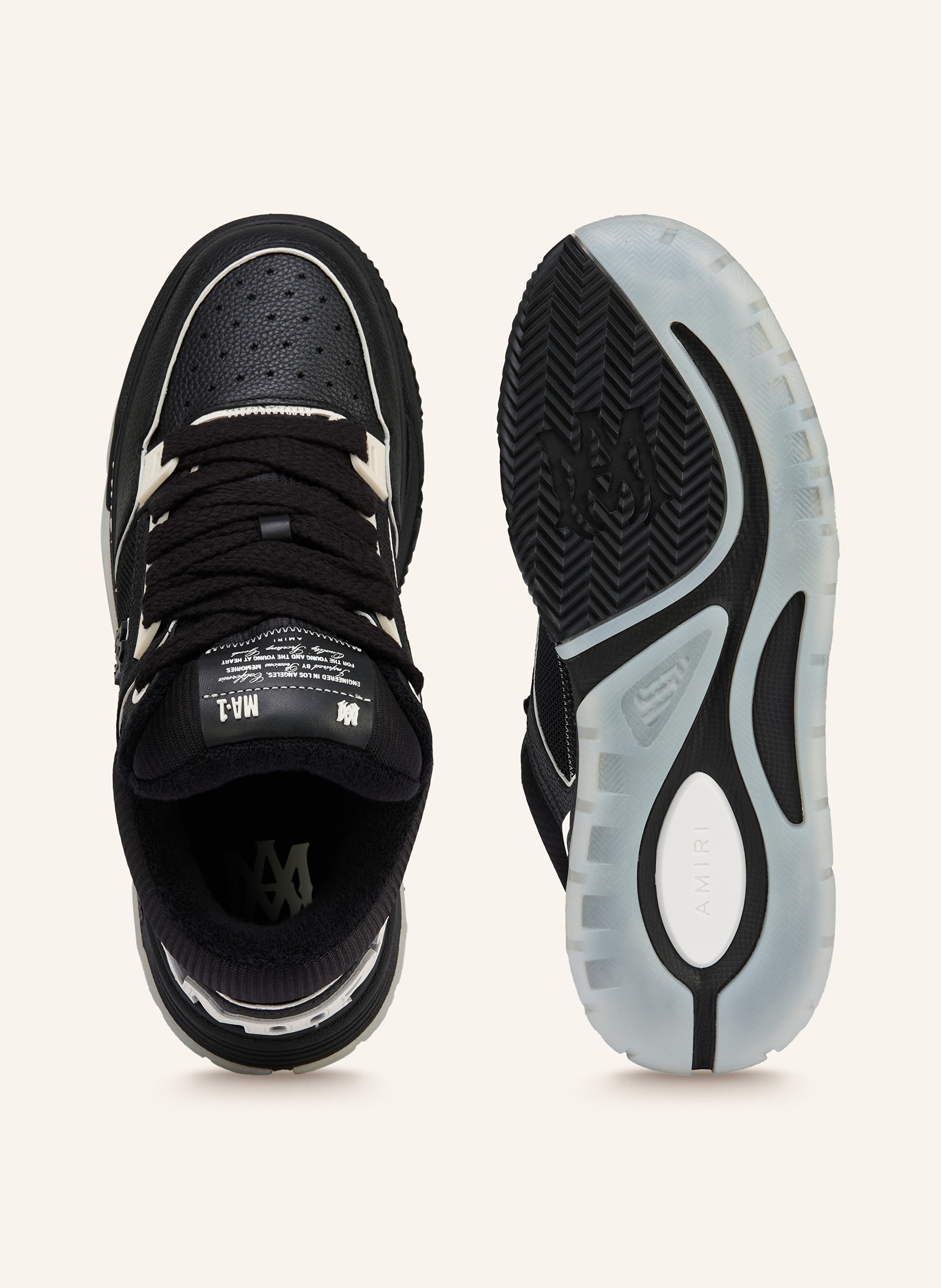 Thumbnail - Amiri Sneaker Ma-1 Mit Shcmucksteinen schwarz