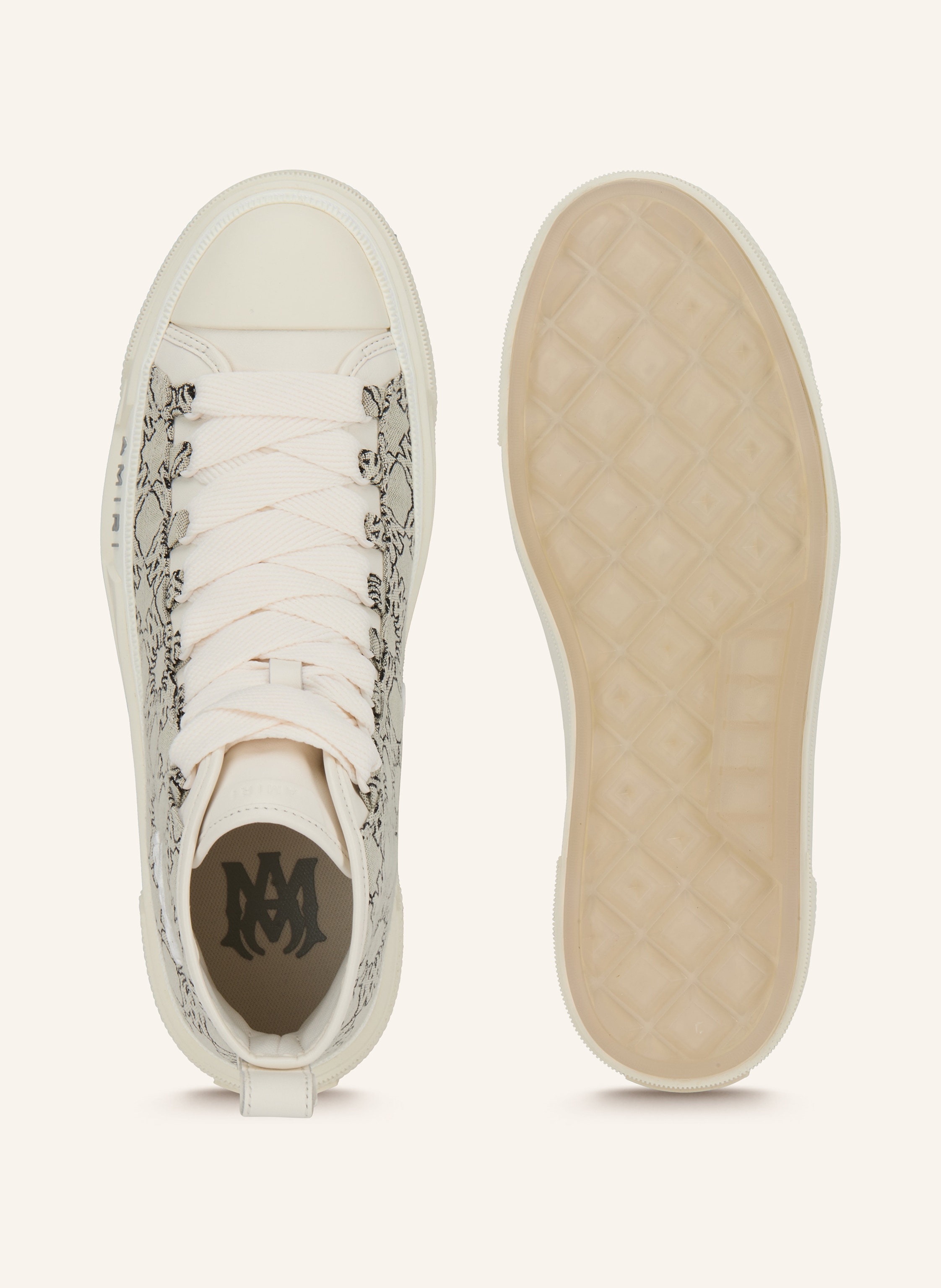 Thumbnail - Amiri Hightop-Sneaker Ma Quad Court Hi grau