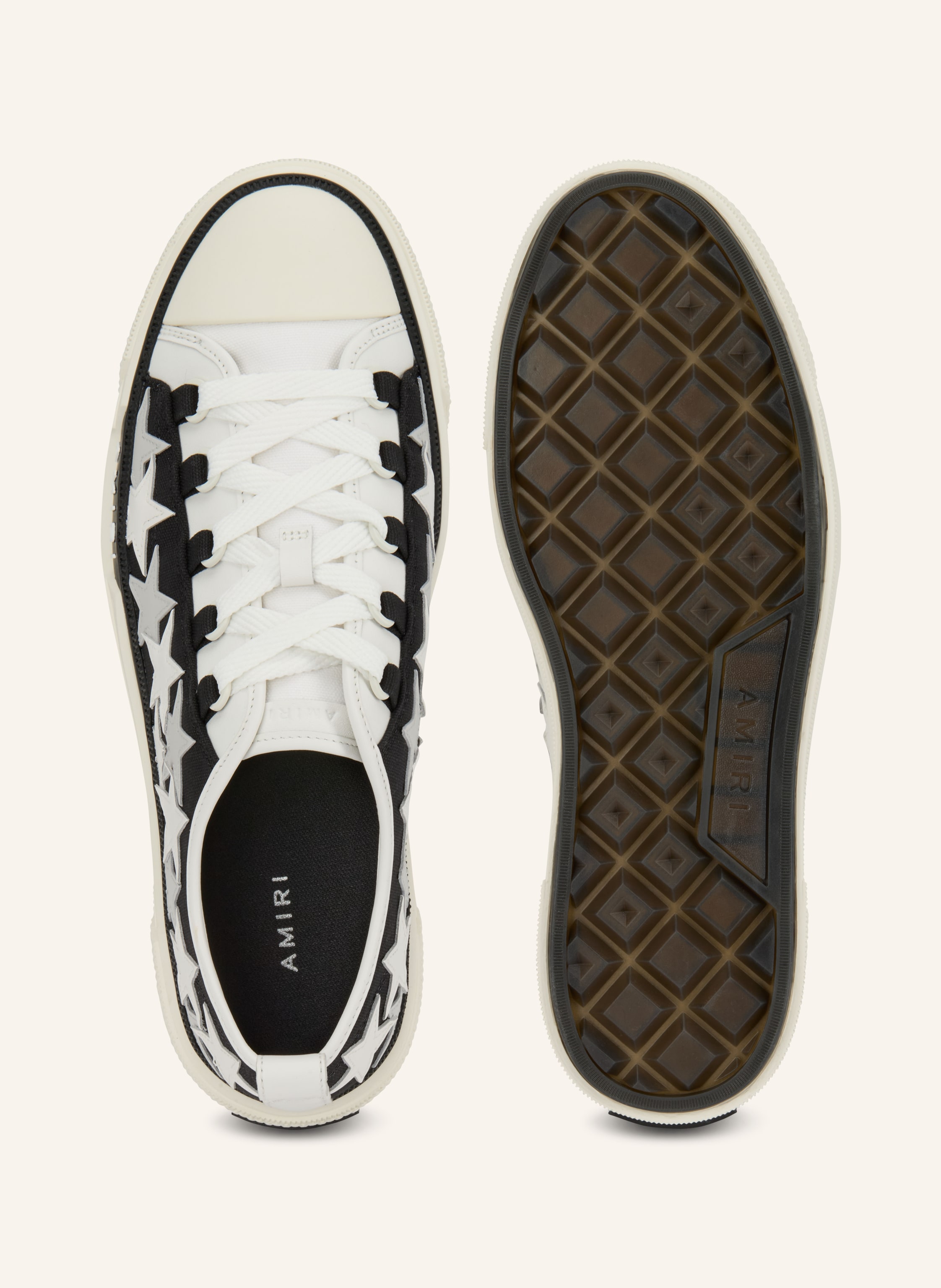 Thumbnail - Amiri Sneaker Stars Court Low schwarz