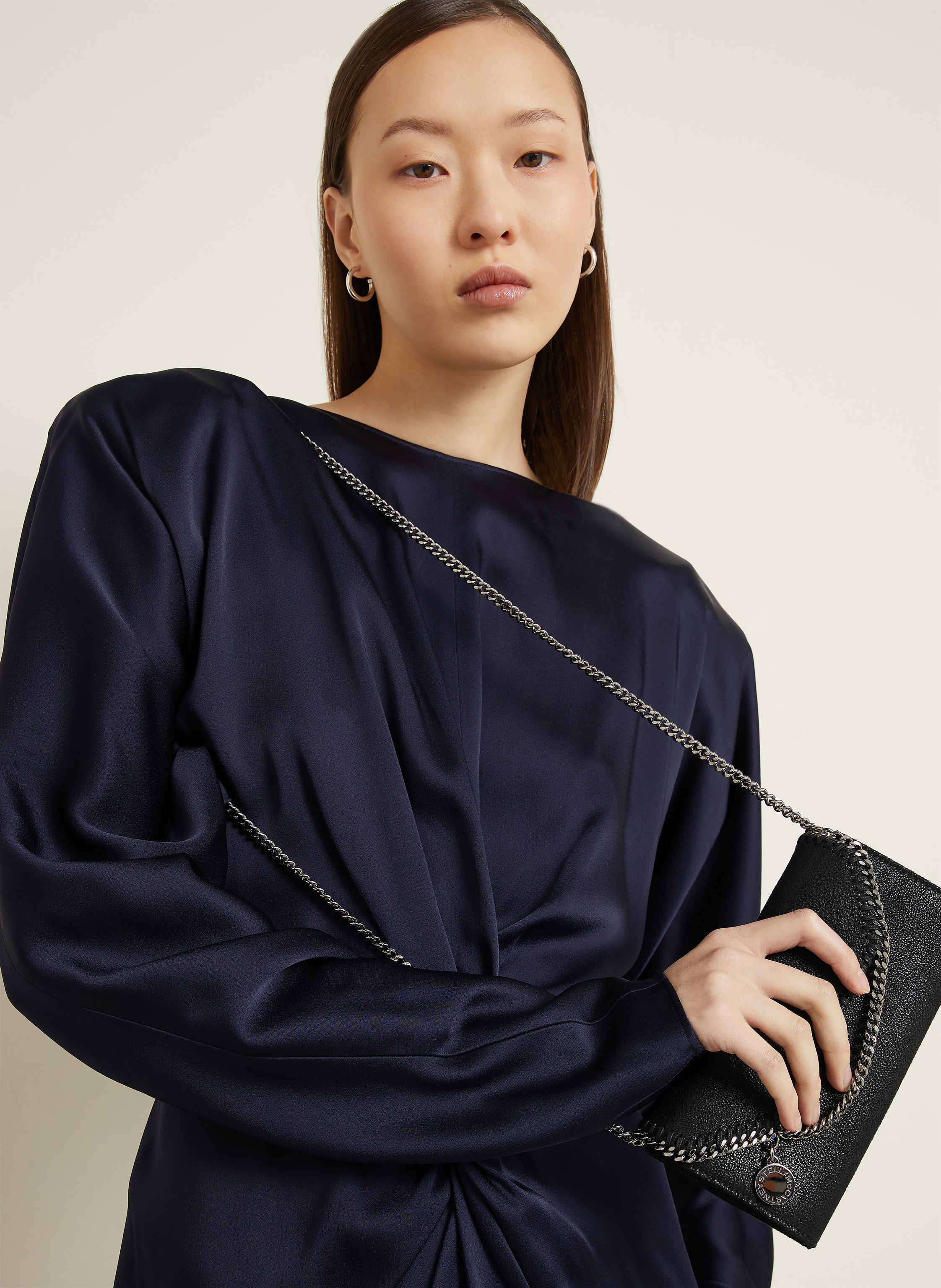 Thumbnail - Stella Mccartney Geldbörse Falabella Zum Umhängen schwarz