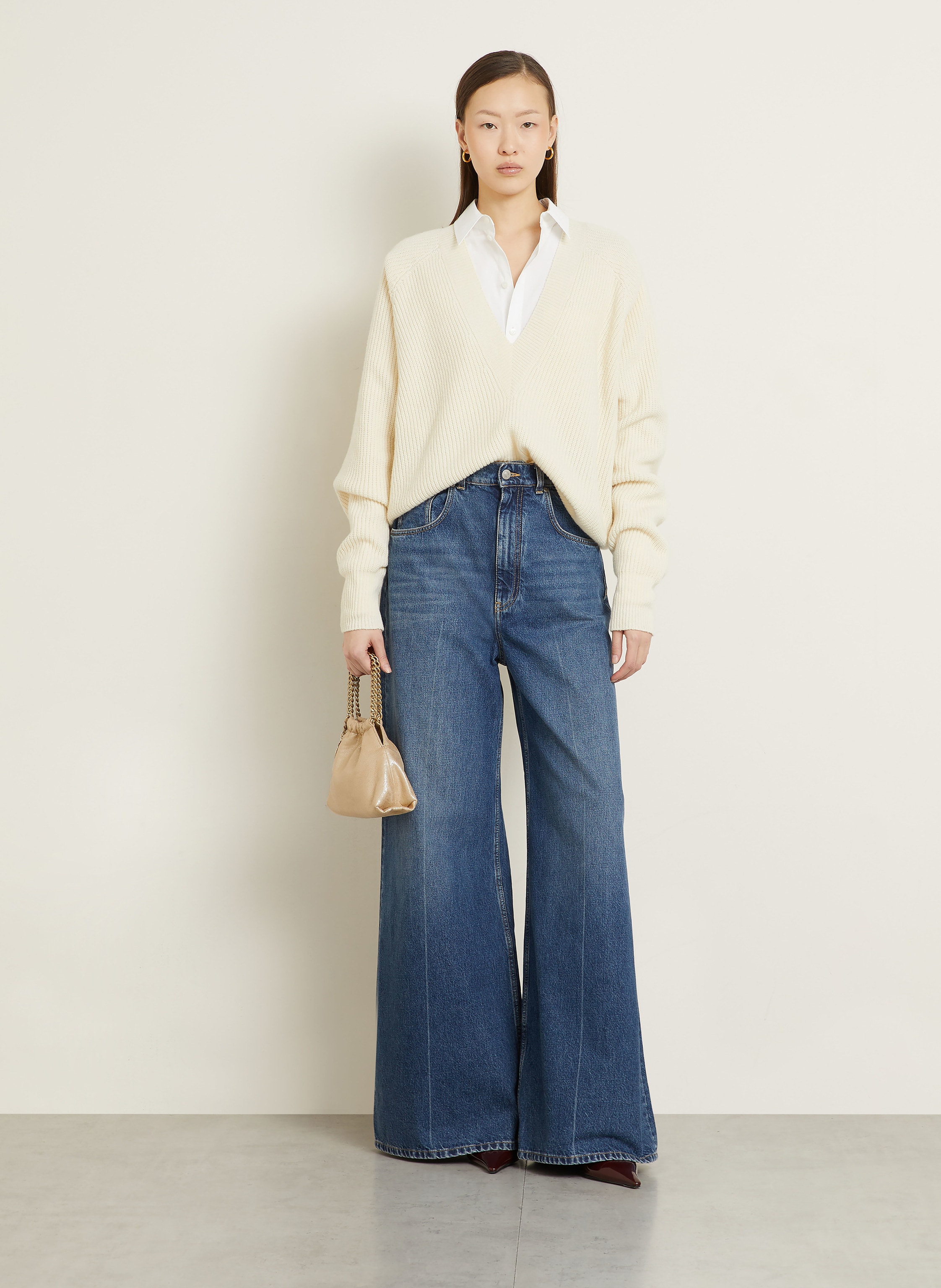 Thumbnail - Stella Mccartney Handtasche Falabella Mini gold