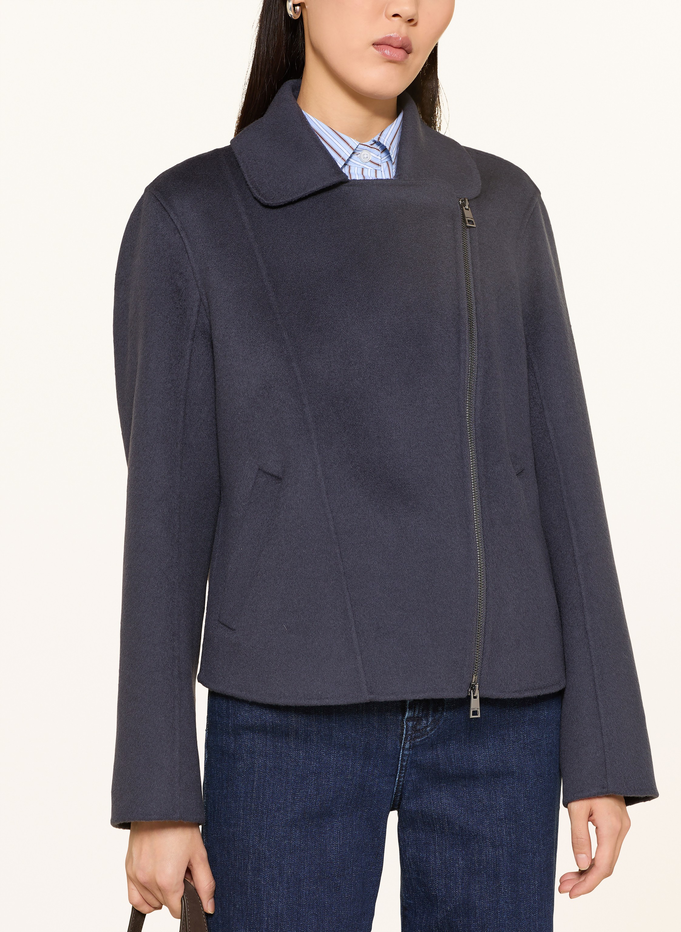 Thumbnail - Marc Cain Kastenjacke blau