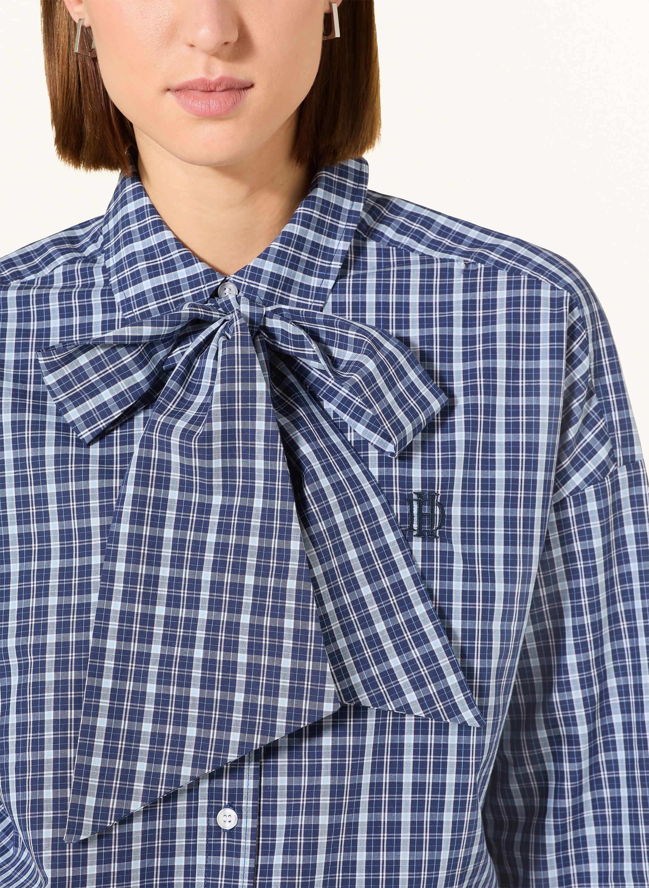 Thumbnail - Darling Harbour Hemdbluse blau