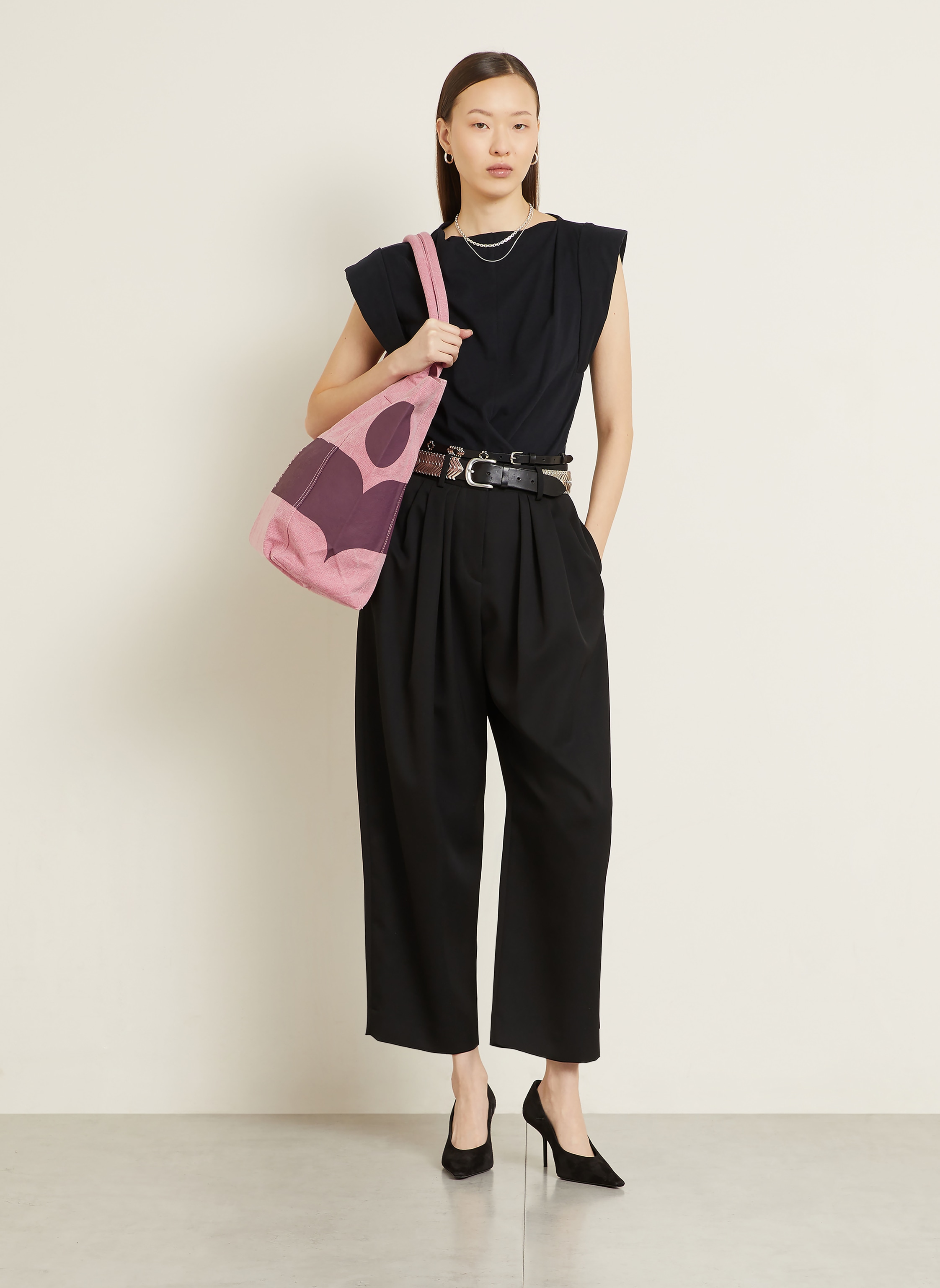 Thumbnail - Isabel Marant Shopper Yenky rosa