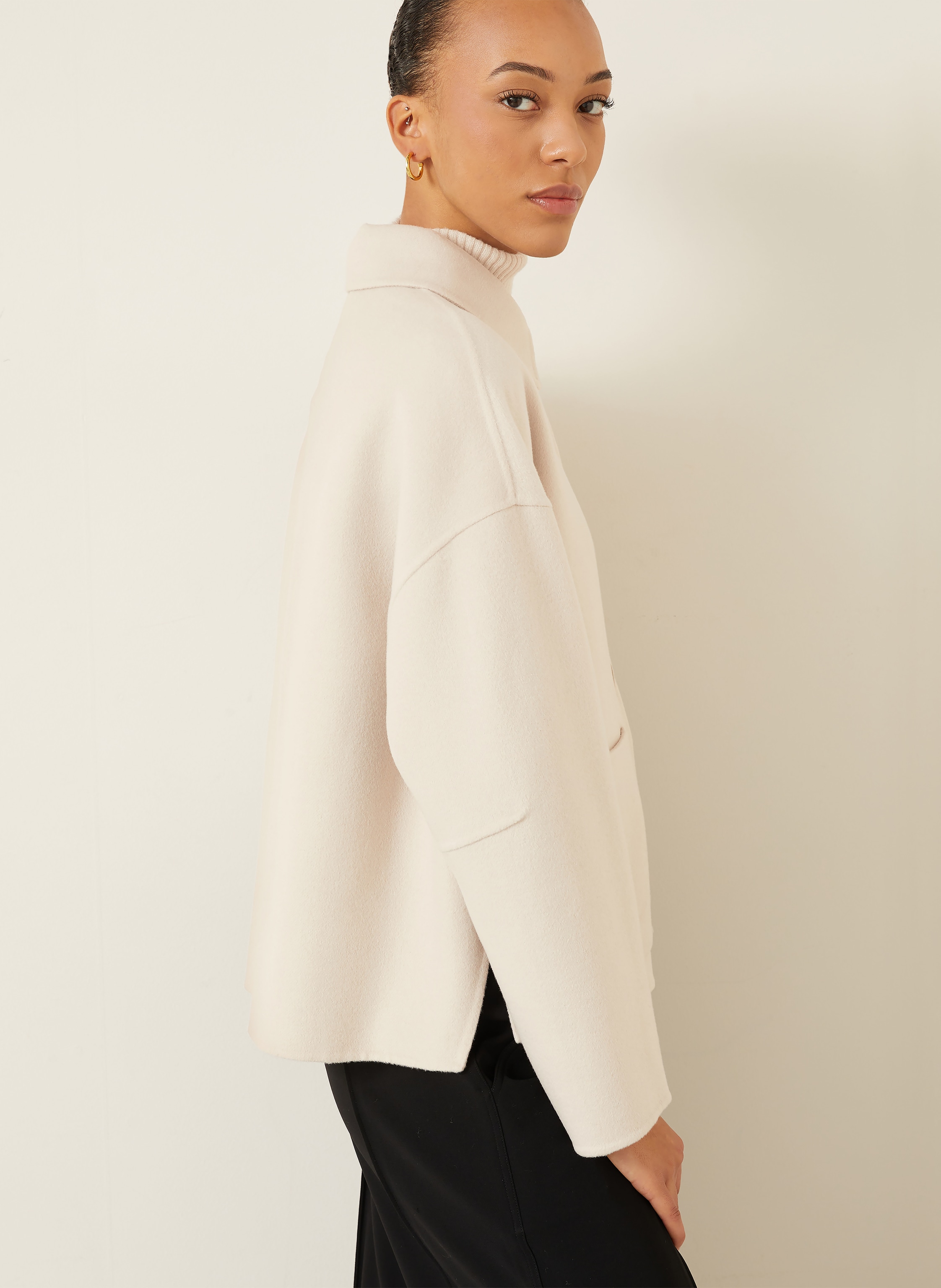 Thumbnail - Iris Von Arnim Jacke Davia Mit Cashmere beige