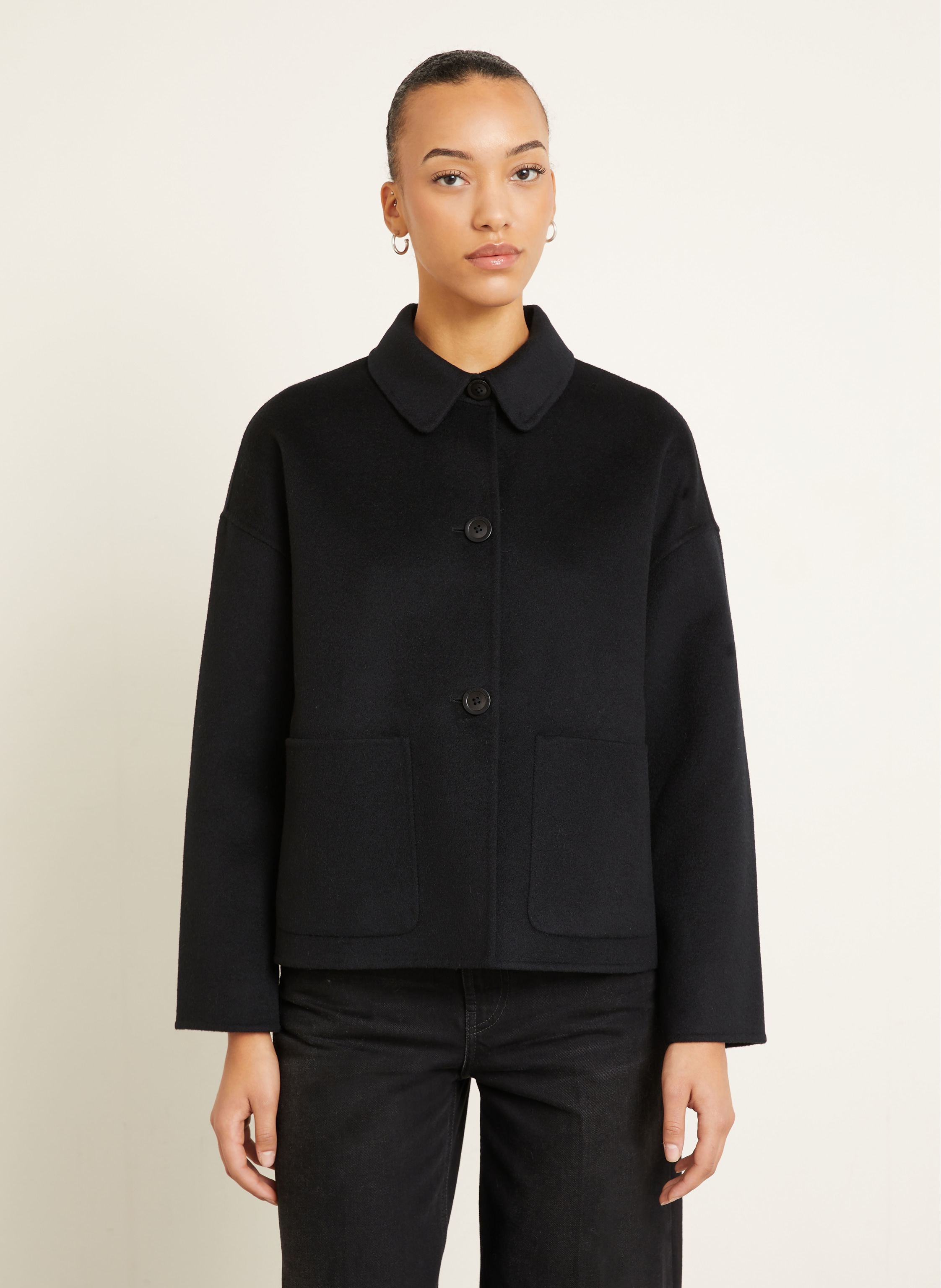 Thumbnail - Iris Von Arnim Jacke Davia Mit Cashmere schwarz