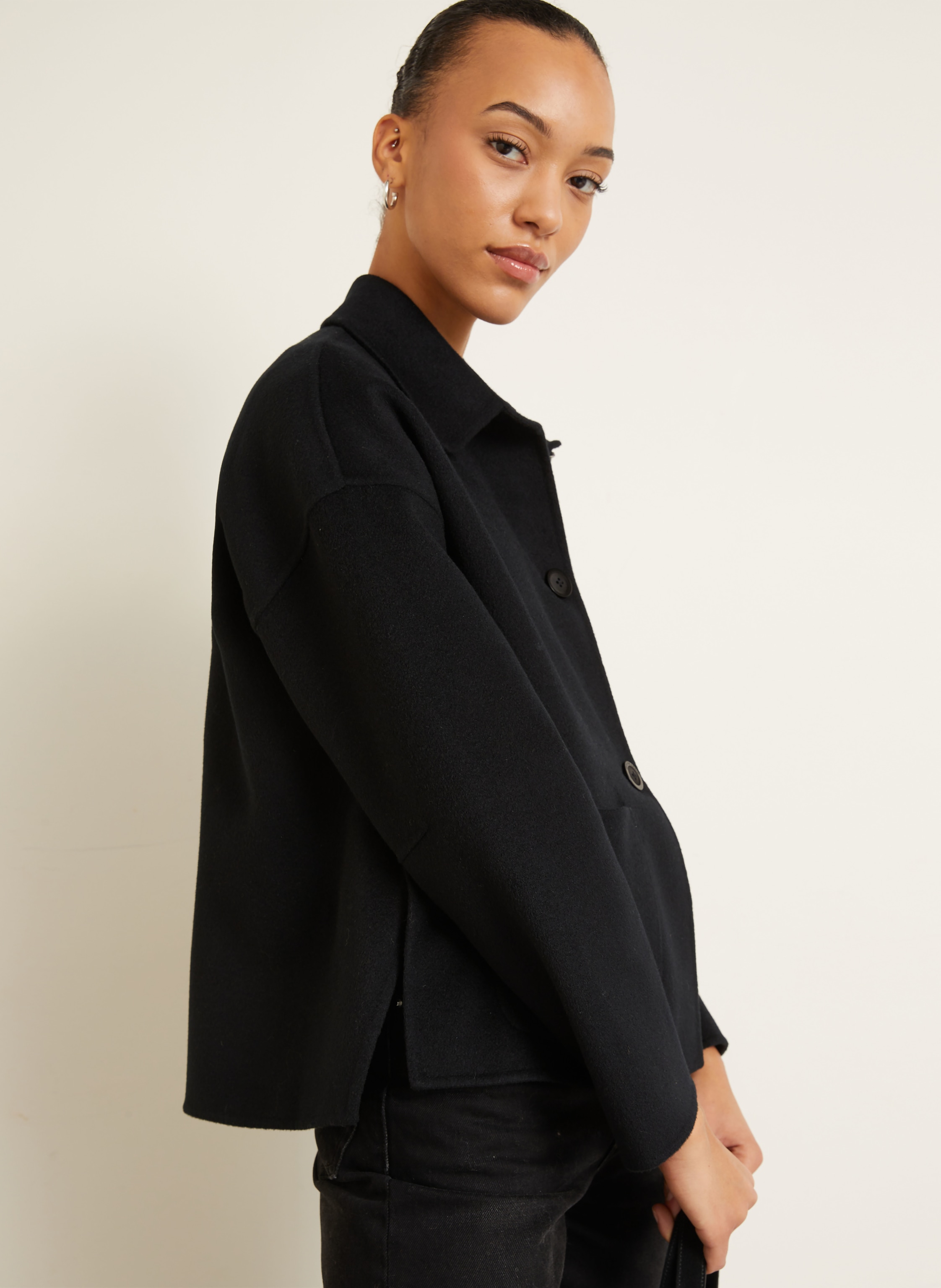 Thumbnail - Iris Von Arnim Jacke Davia Mit Cashmere schwarz