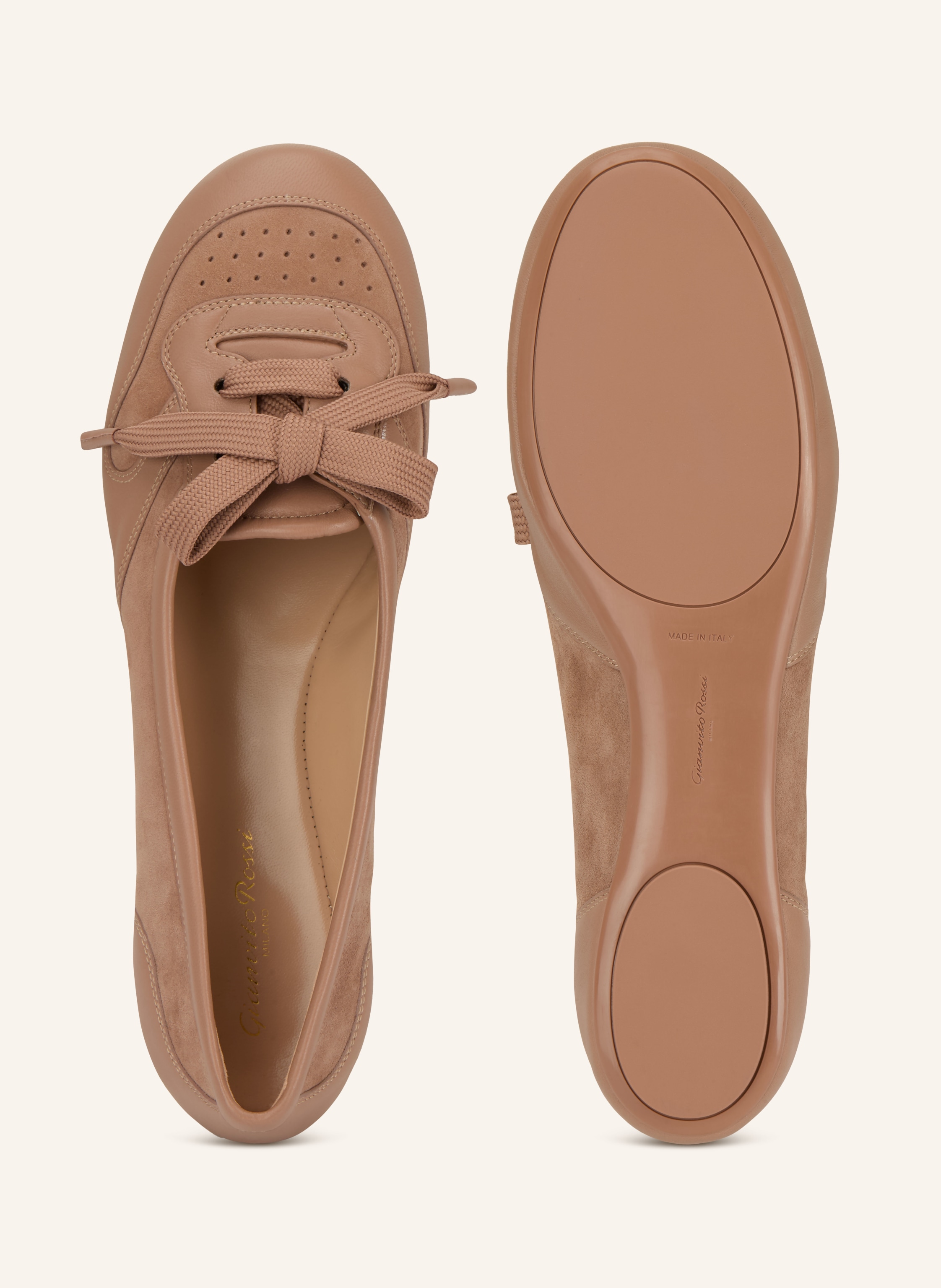 Thumbnail - Gianvito Rossi Ballerinas Vault braun