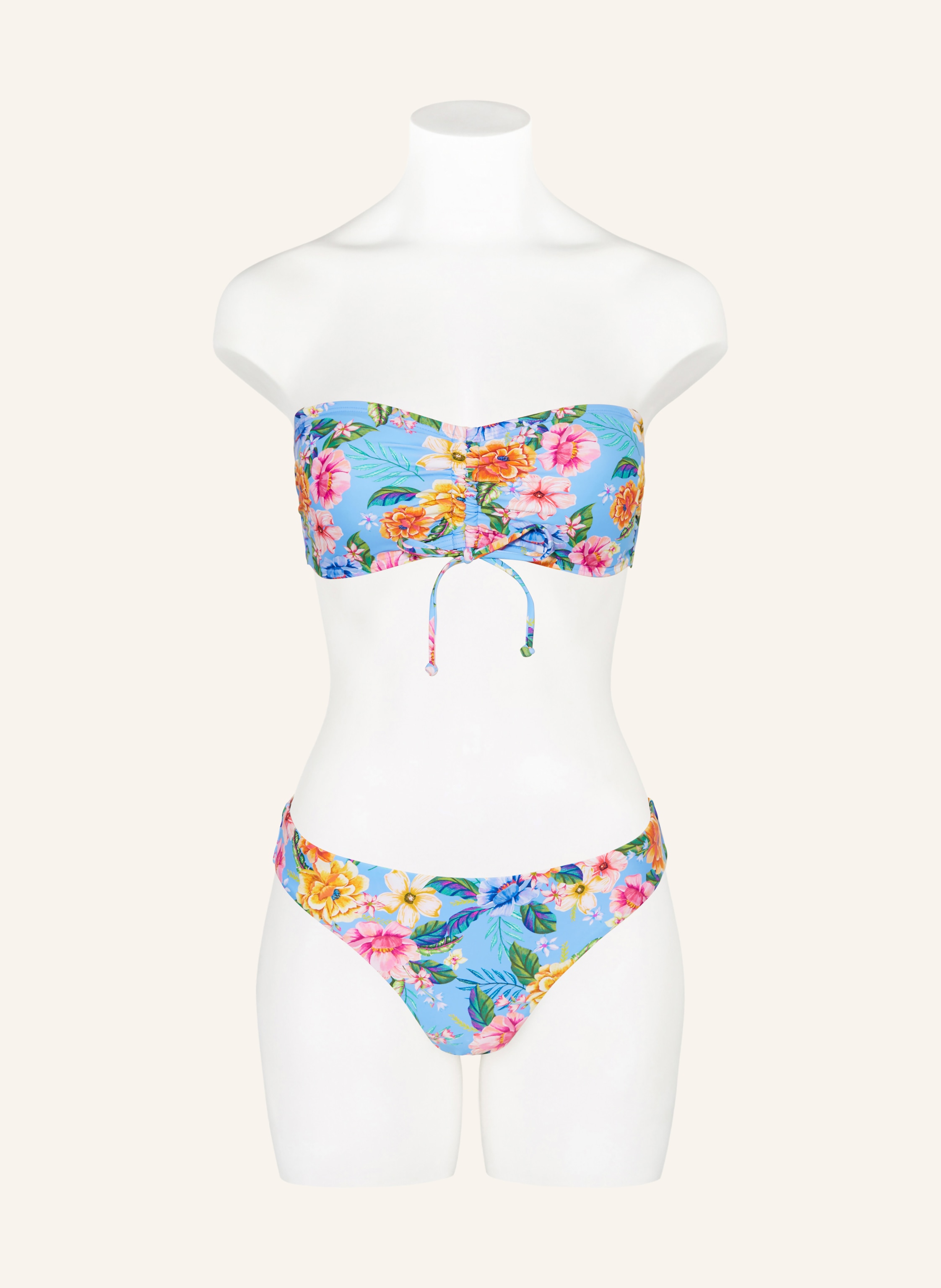 Thumbnail - Darling Harbour Bandeau-Bikini-Top blau