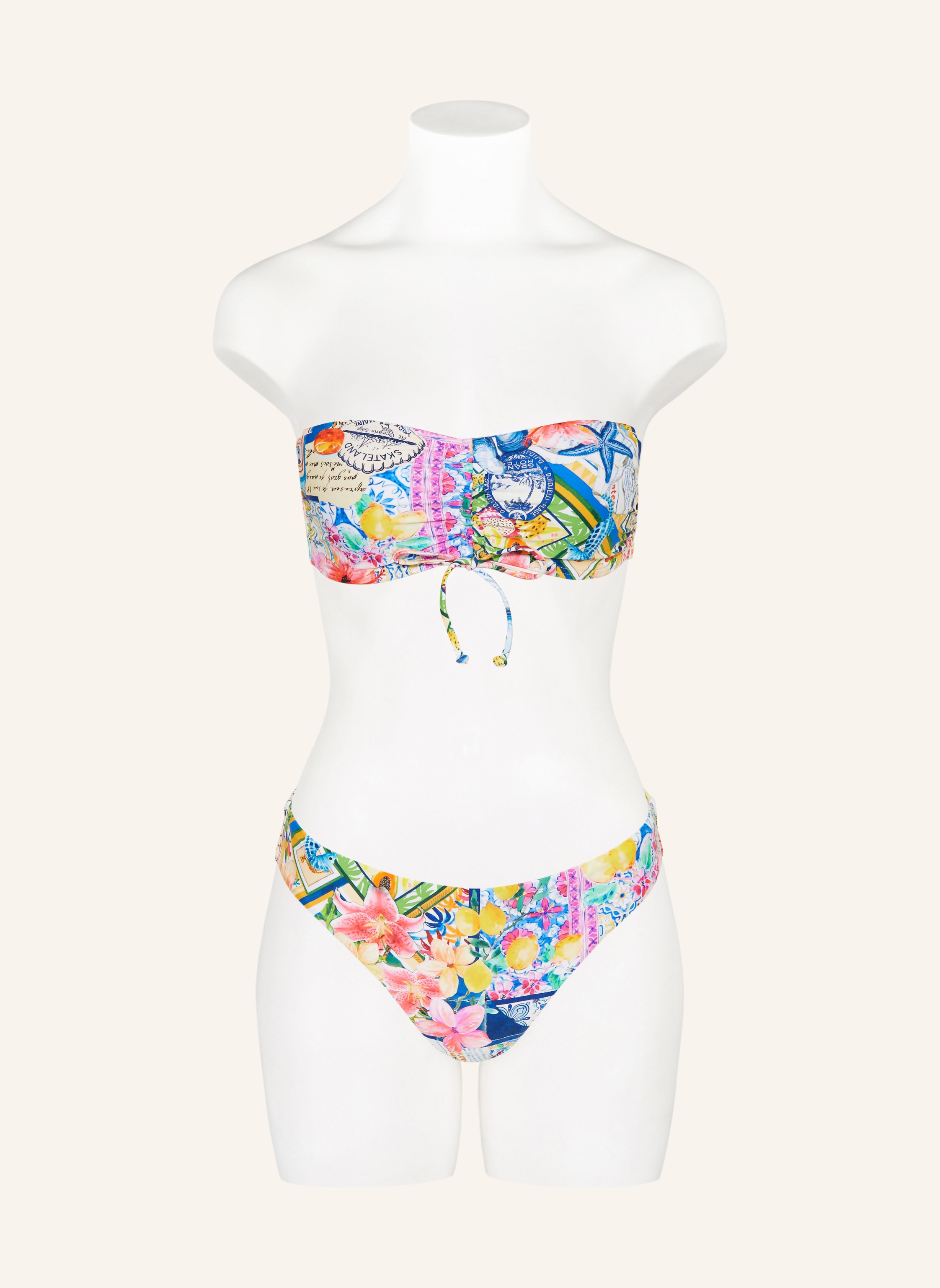 Thumbnail - Darling Harbour Bandeau-Bikini-Top gelb