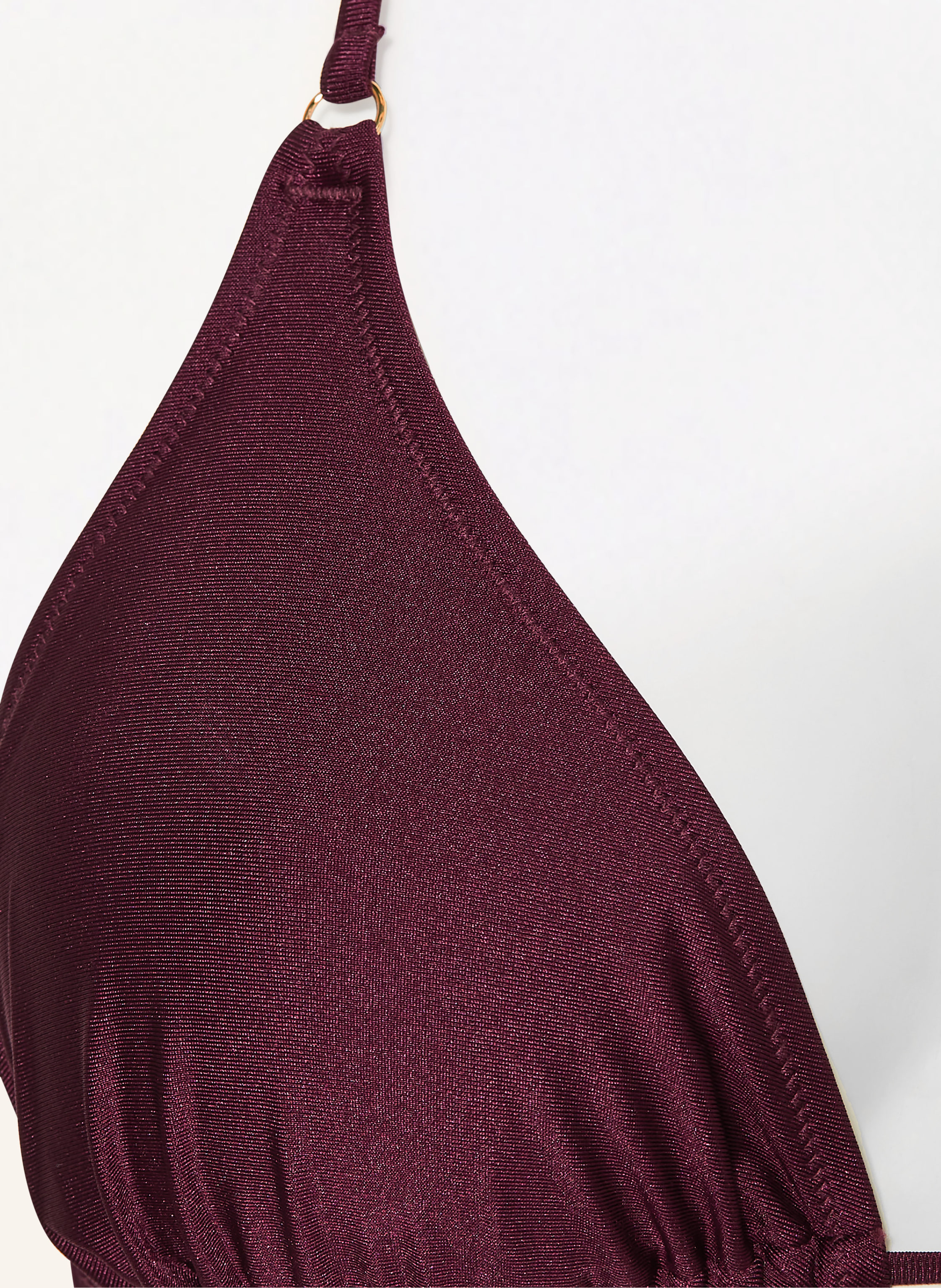 Thumbnail - Mrs & Hugs Triangel-Bikini-Top lila