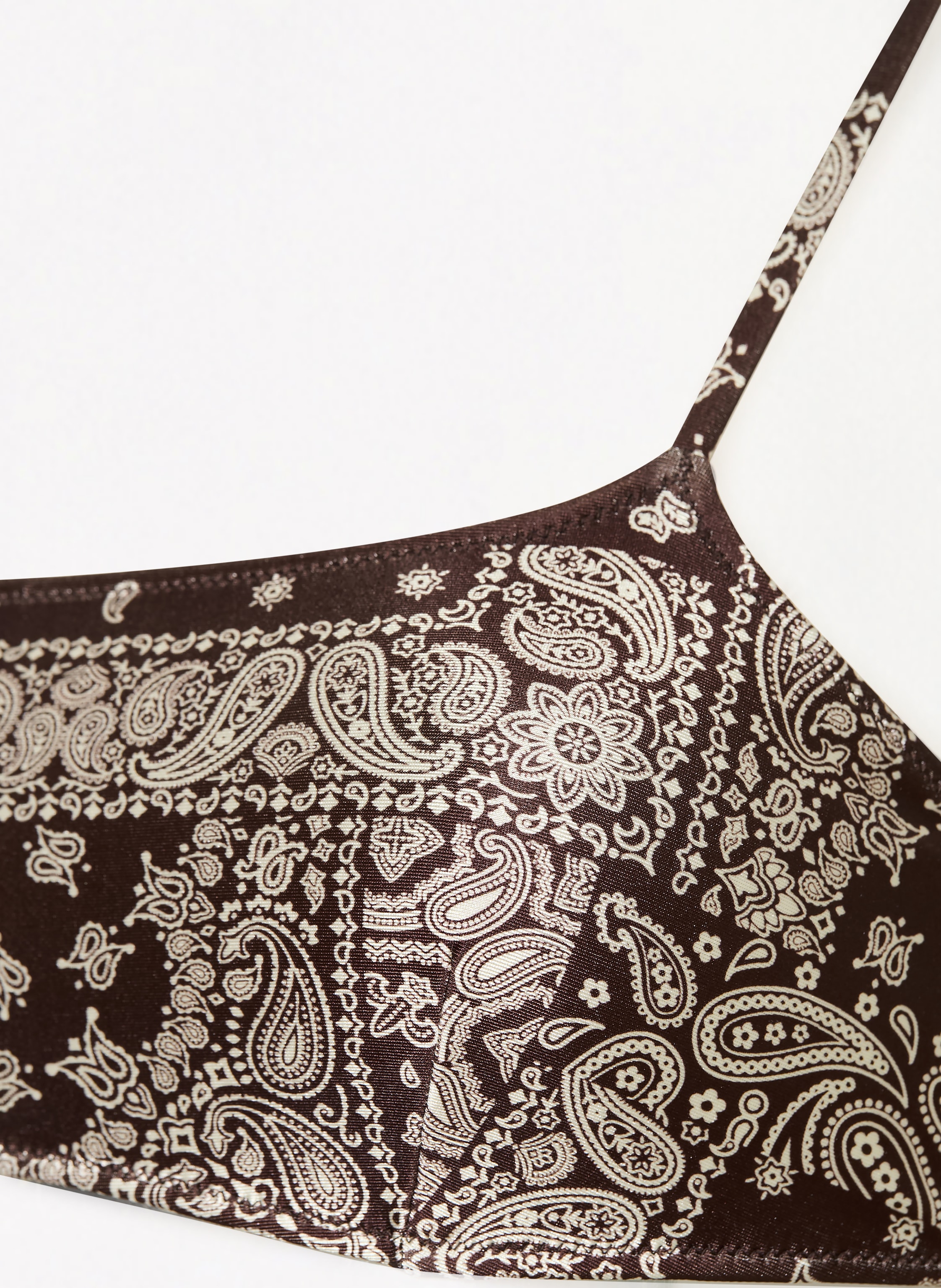 Thumbnail - Mrs & Hugs Bustier-Bikini-Top braun