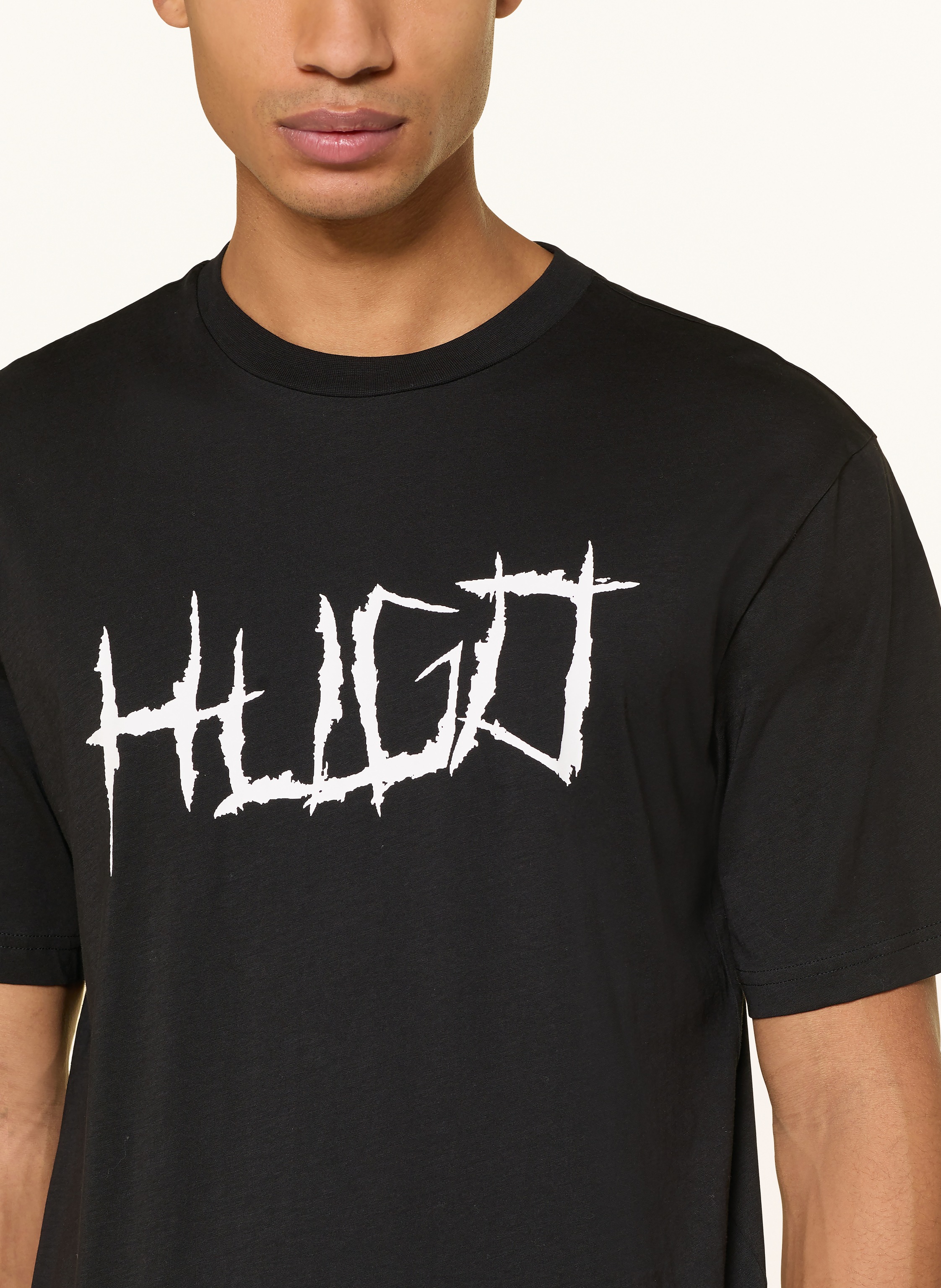 Thumbnail - Hugo T-Shirt Namerix schwarz