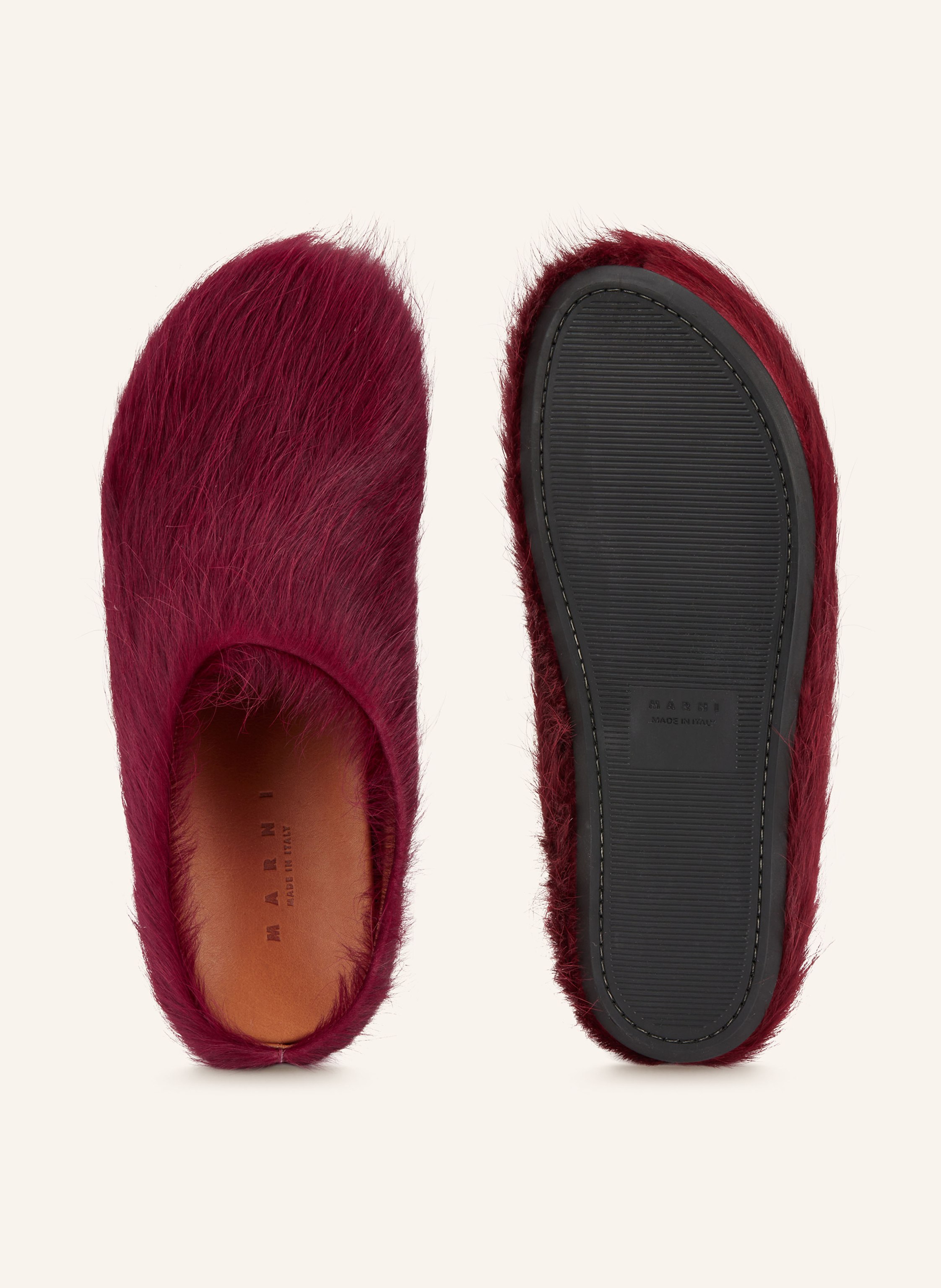 Thumbnail - Marni Pantoletten rot