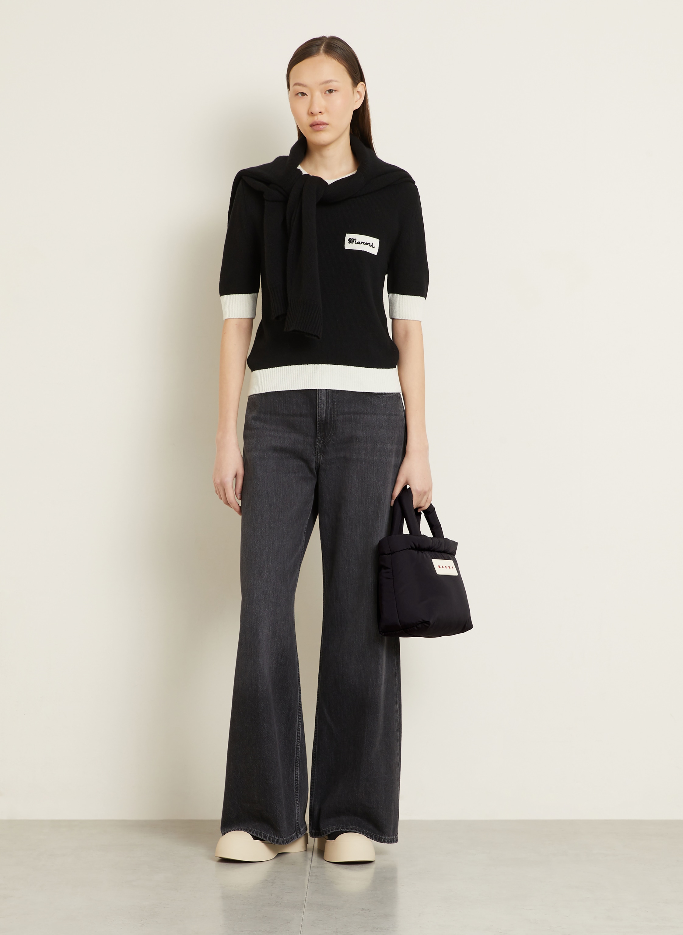 Thumbnail - Marni Handtasche schwarz