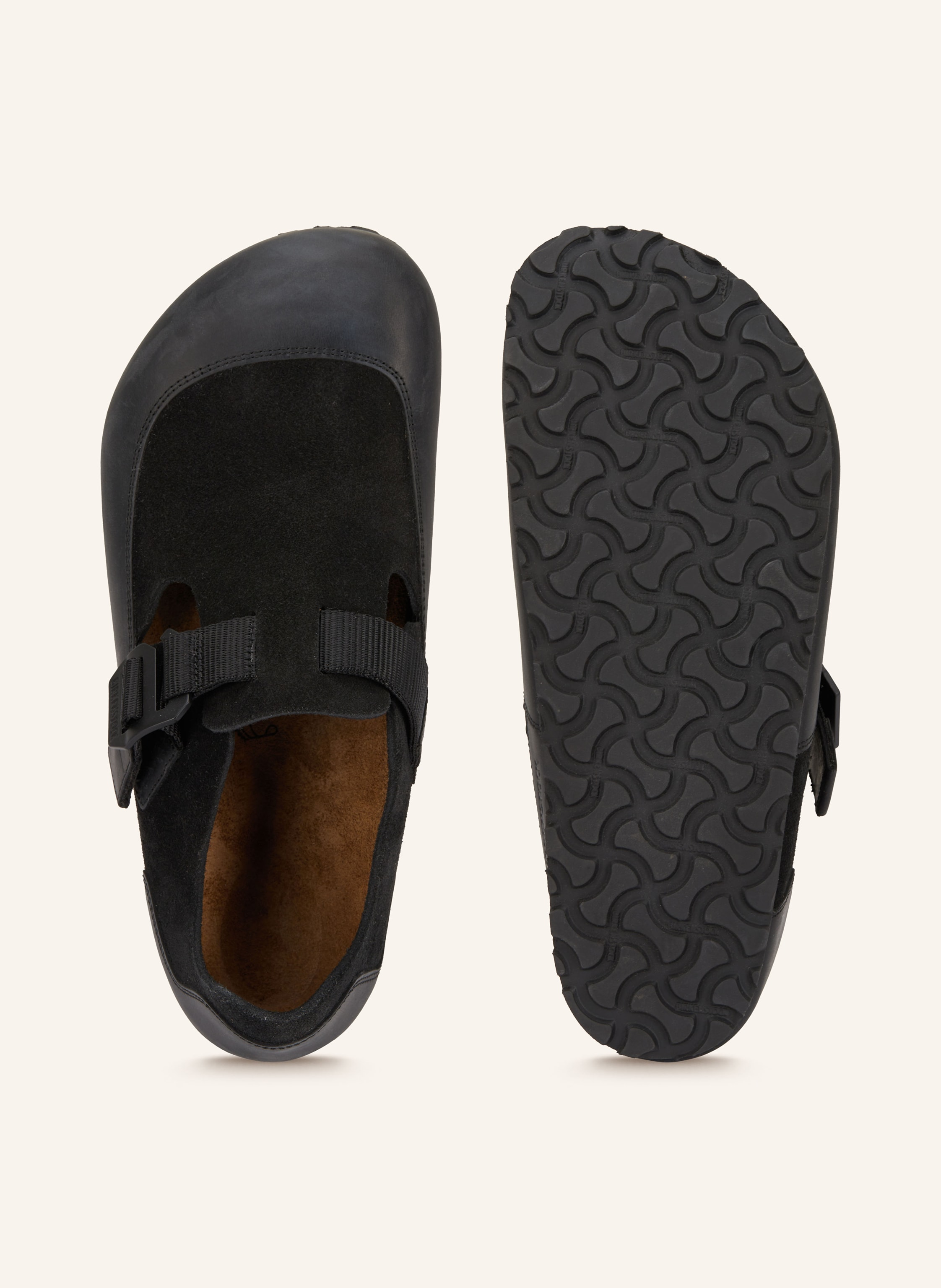 Thumbnail - Birkenstock Slipper London Nova schwarz