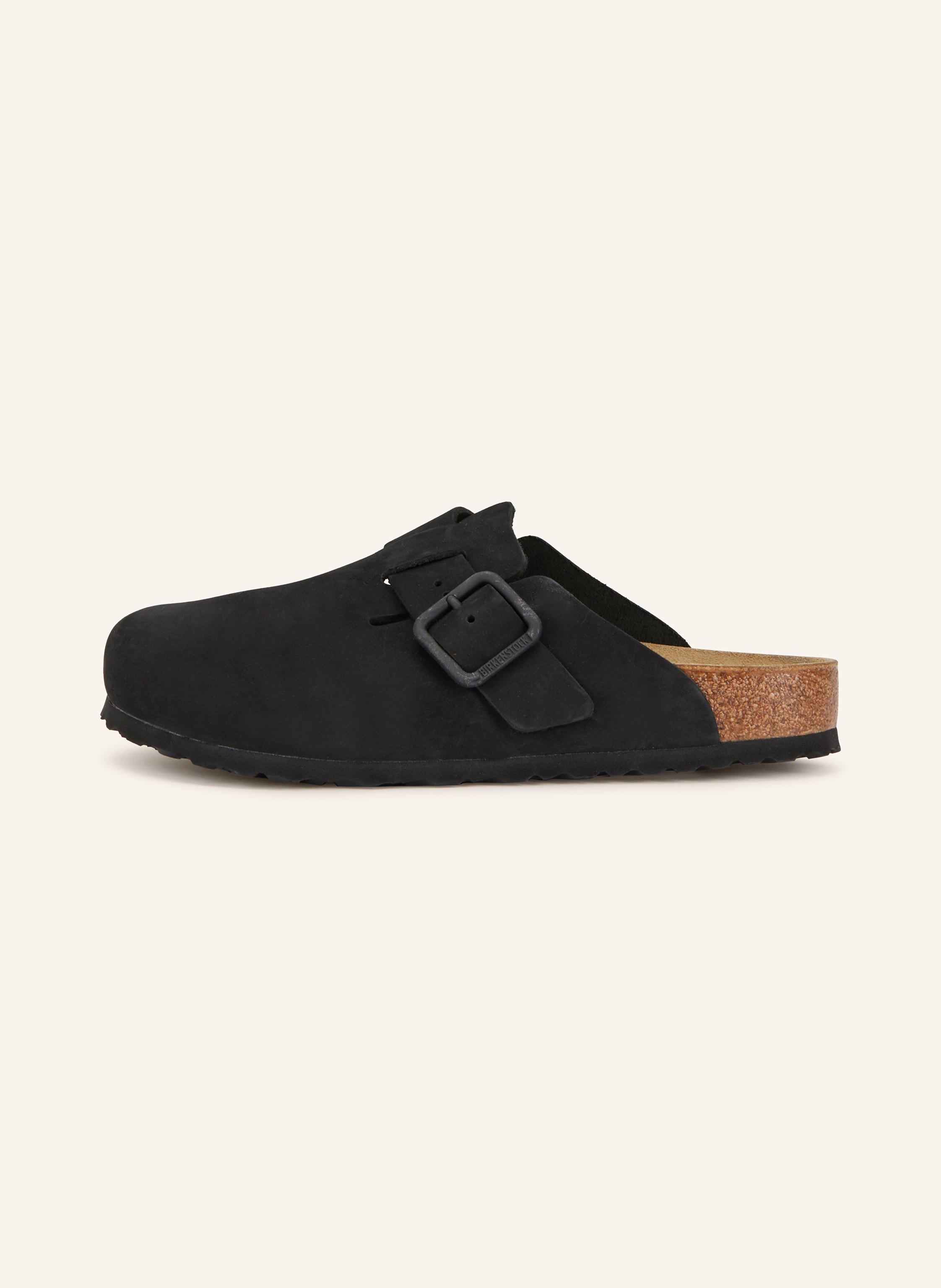 Thumbnail - Birkenstock Pantoletten Boston Wb schwarz