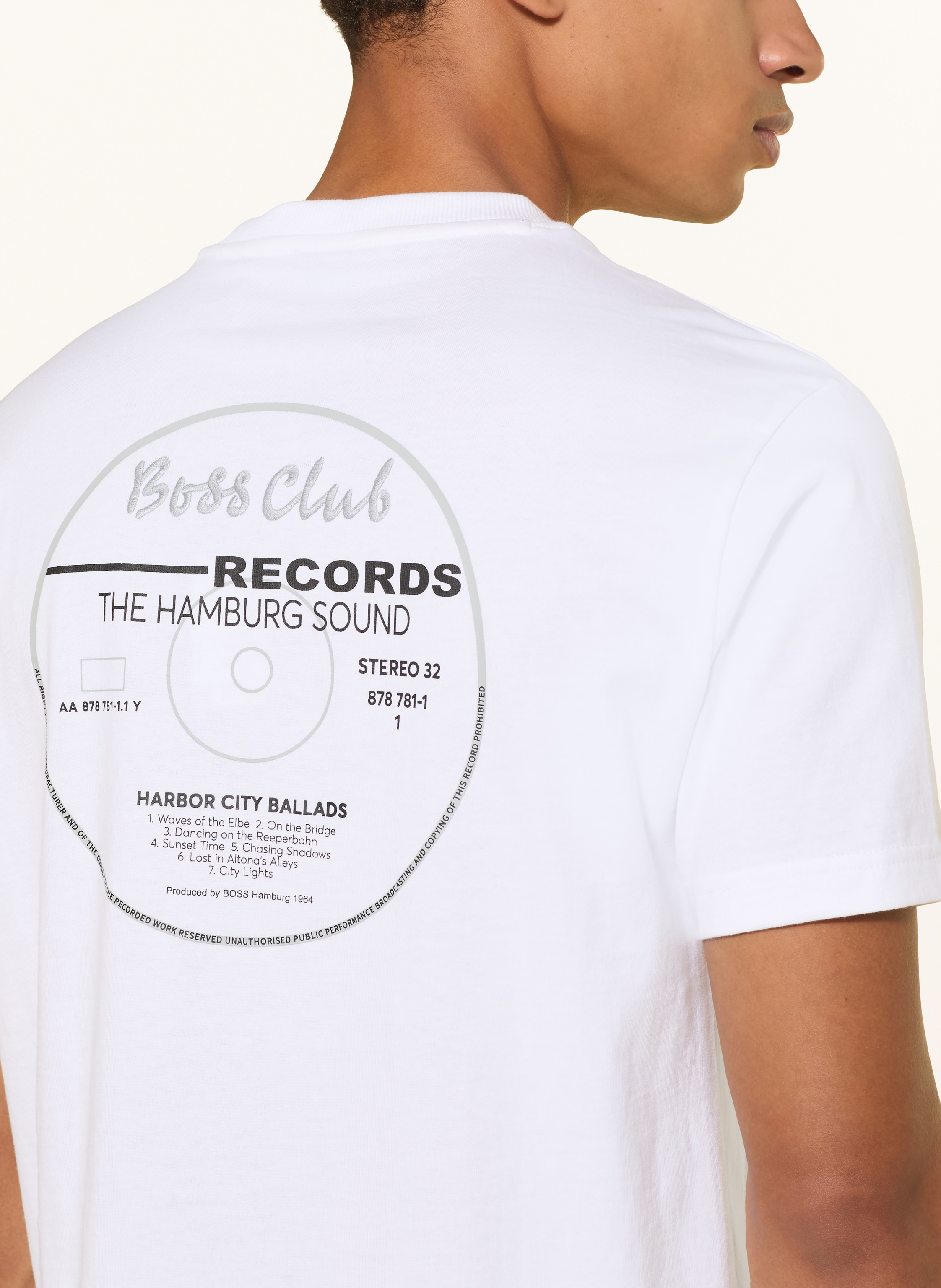 Thumbnail - Boss T-Shirt Bossclub weiss