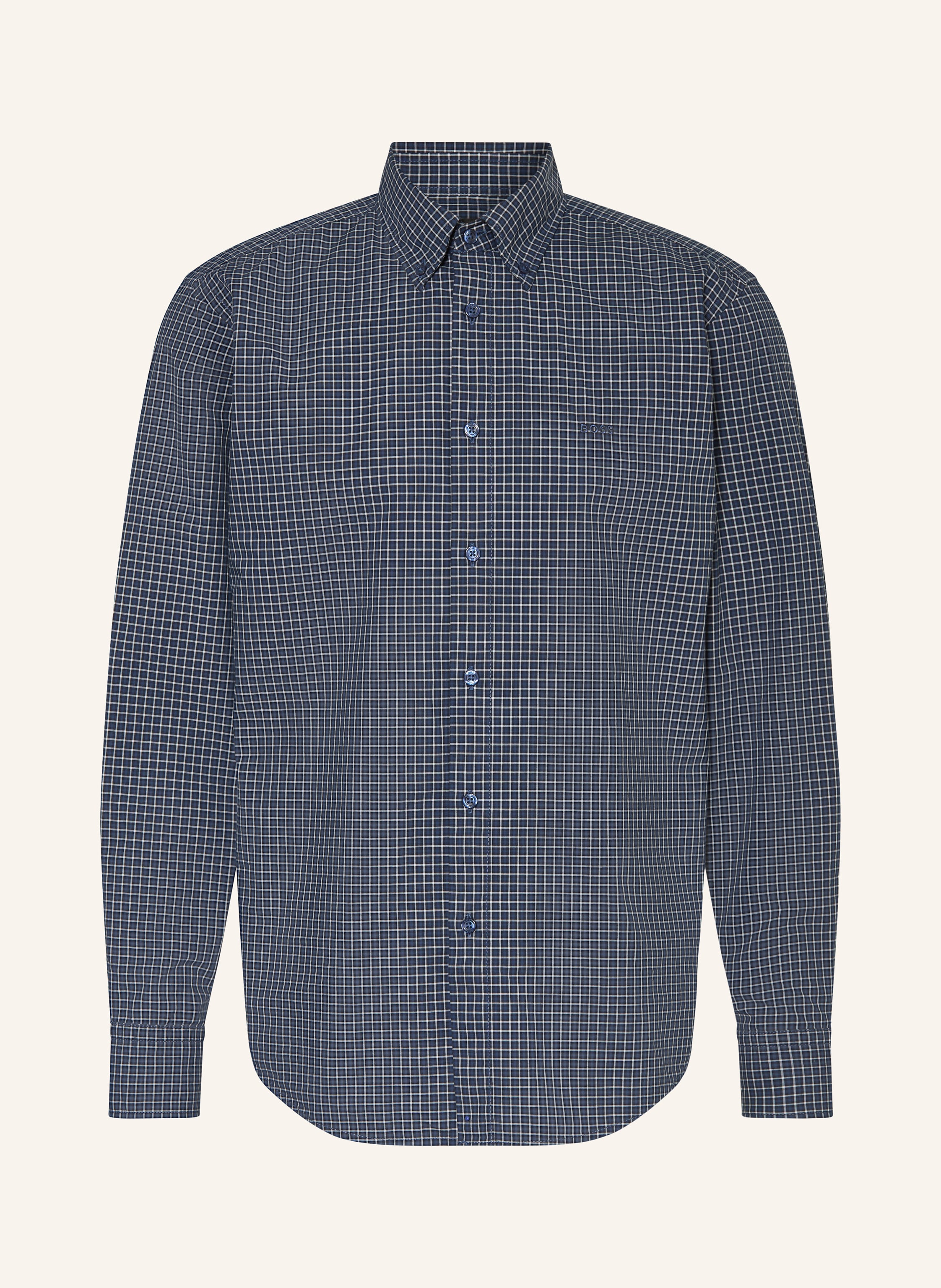Boss Boss Hemd Regular Fit blau in BLAU / DUNKELBLAU / WEISS