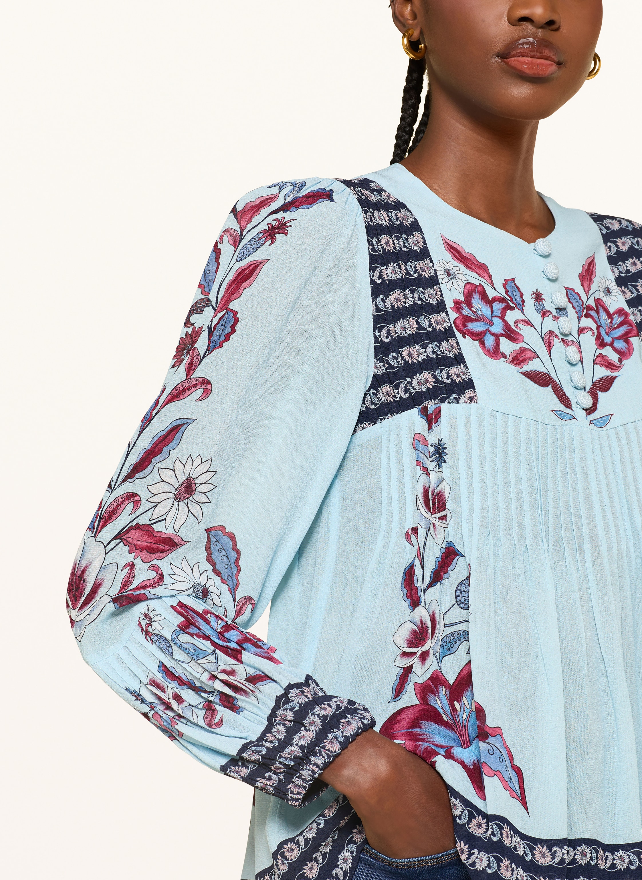 Thumbnail - Farm Rio Blusenshirt blau