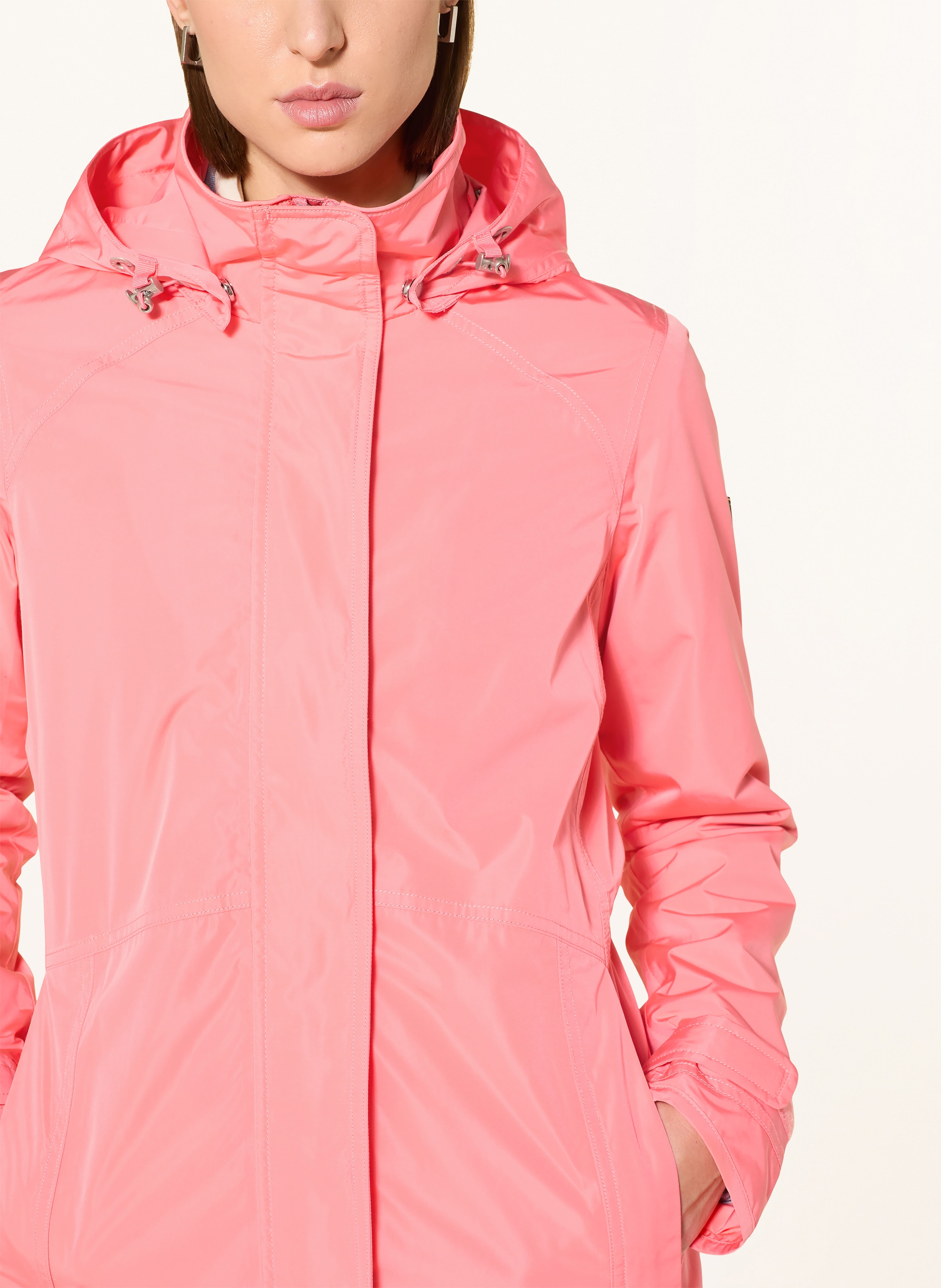 Thumbnail - Wellensteyn Regenjacke Tirol Lady Mit Abnehmbarer Kapuze orange