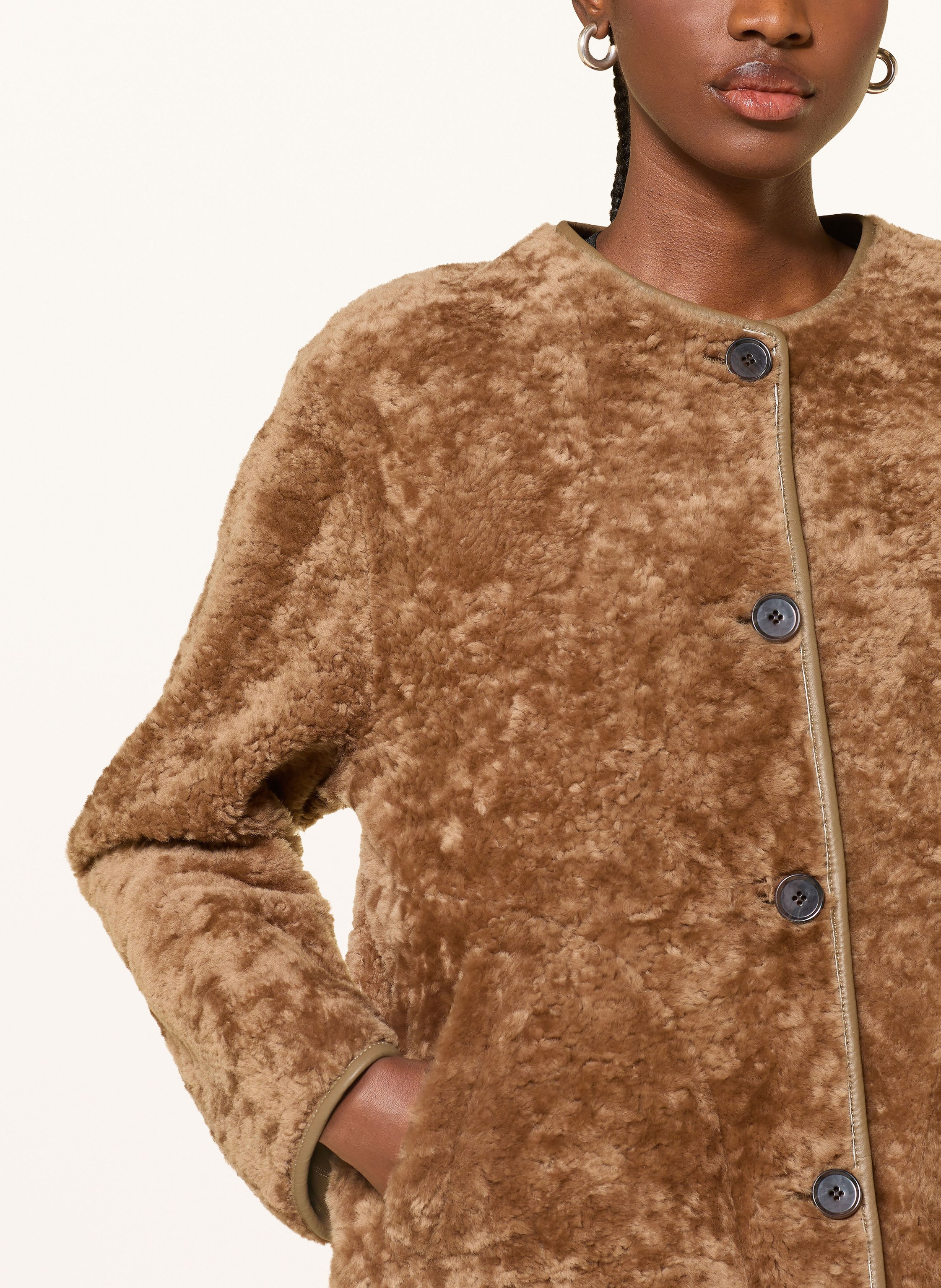 Thumbnail - Arma Lederjacke Lucine Zum Wenden braun