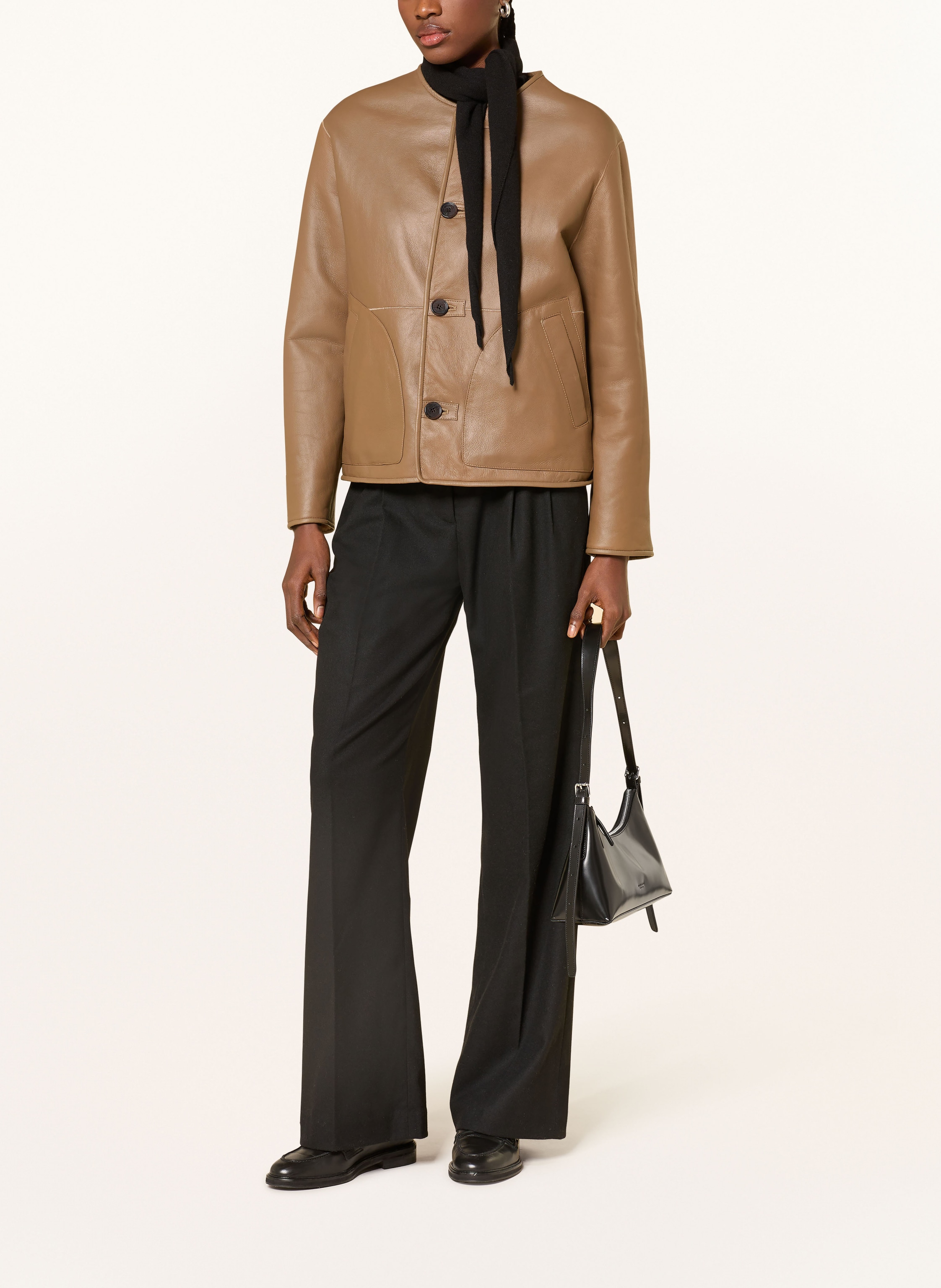 Thumbnail - Arma Lederjacke Lucine Zum Wenden braun