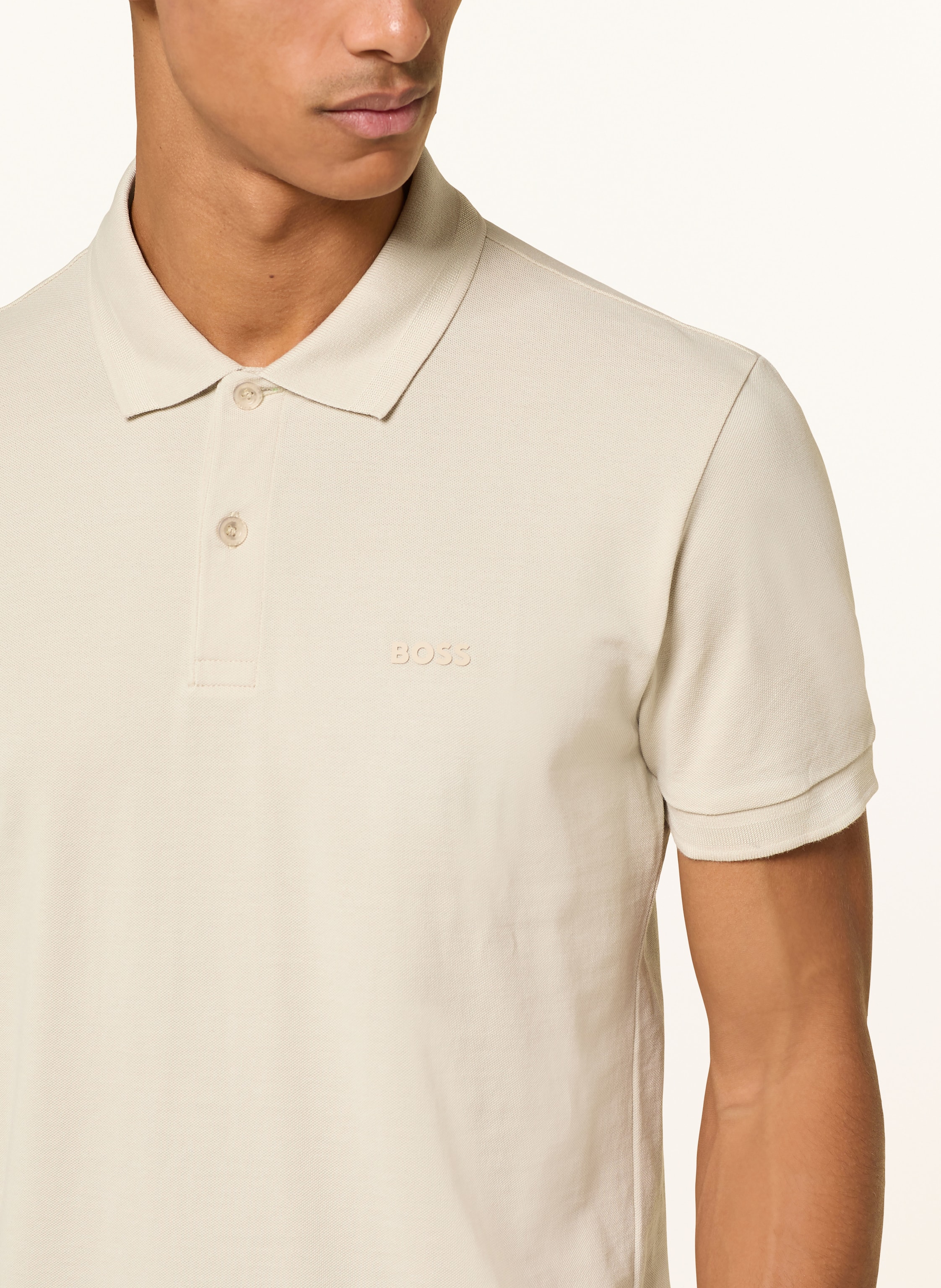 Thumbnail - Boss Piqué-Poloshirt Pio gruen