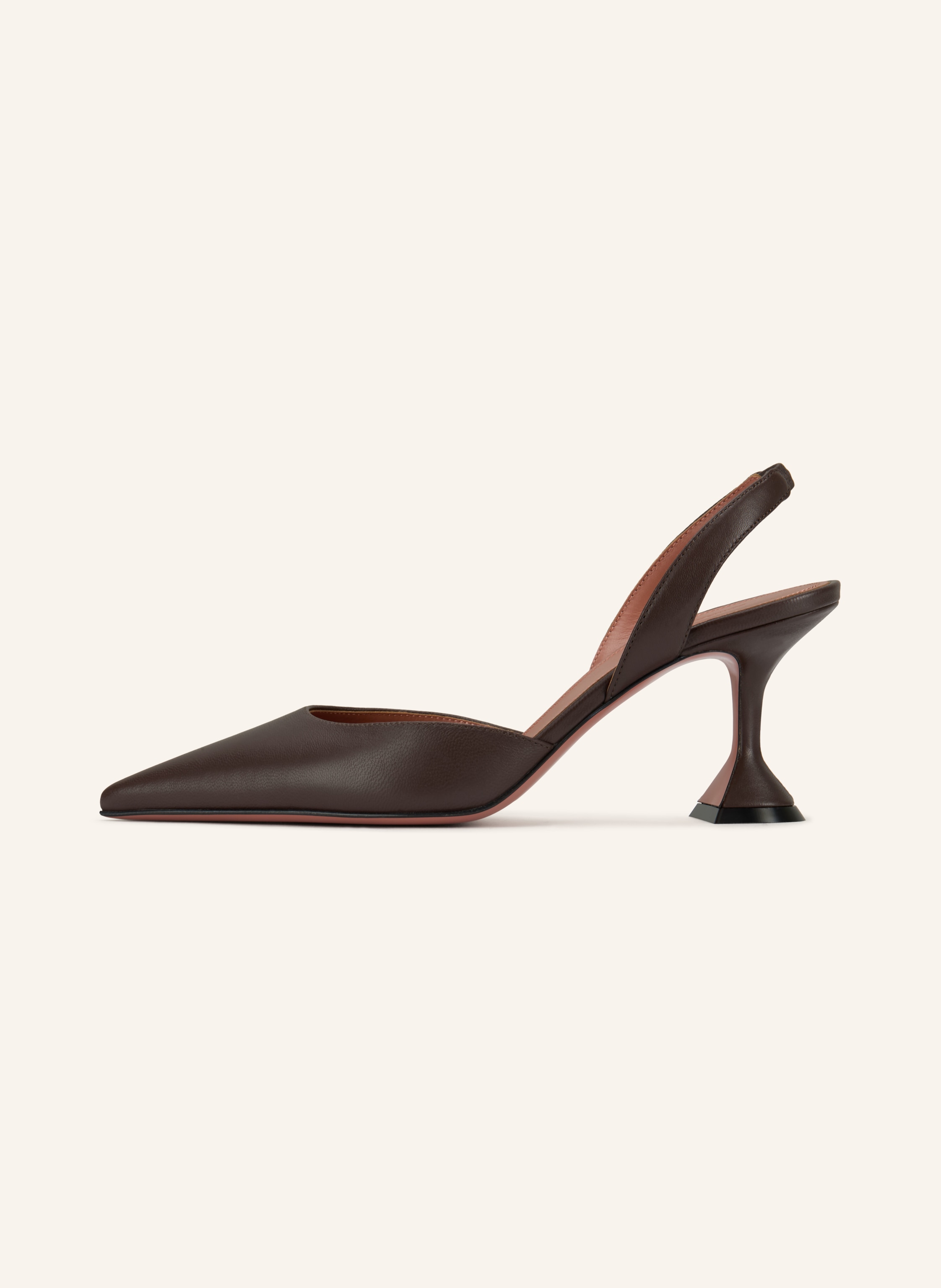 Thumbnail - Amina Muaddi Slingpumps Holli braun