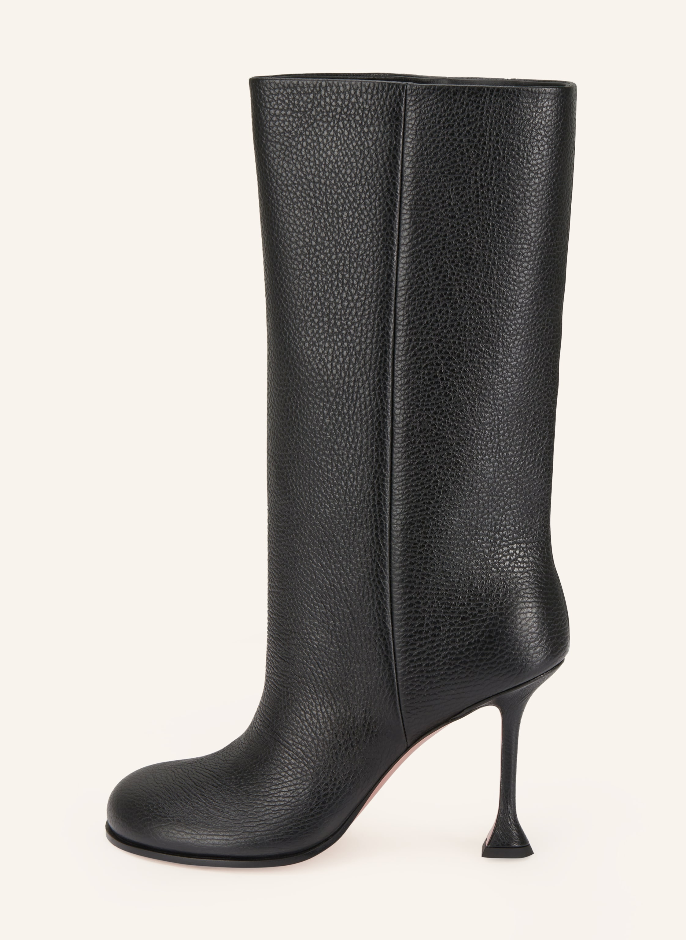 Thumbnail - Amina Muaddi Stiefel Liya schwarz