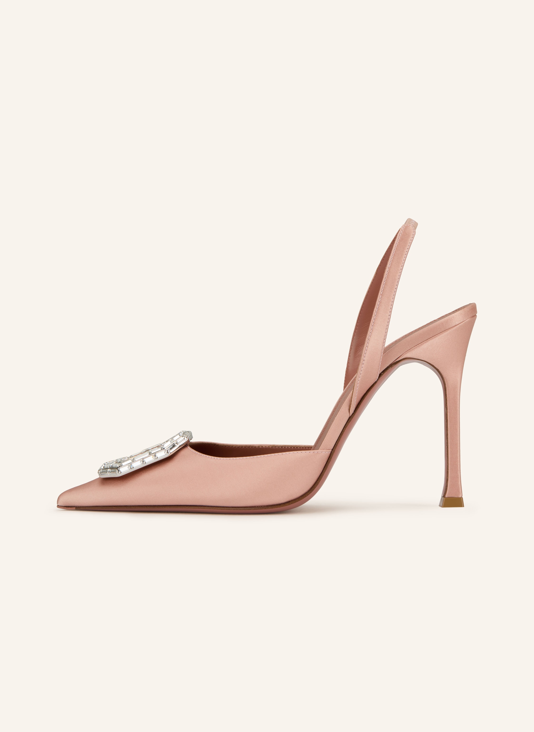 Thumbnail - Amina Muaddi Slingpumps Camelia rosa