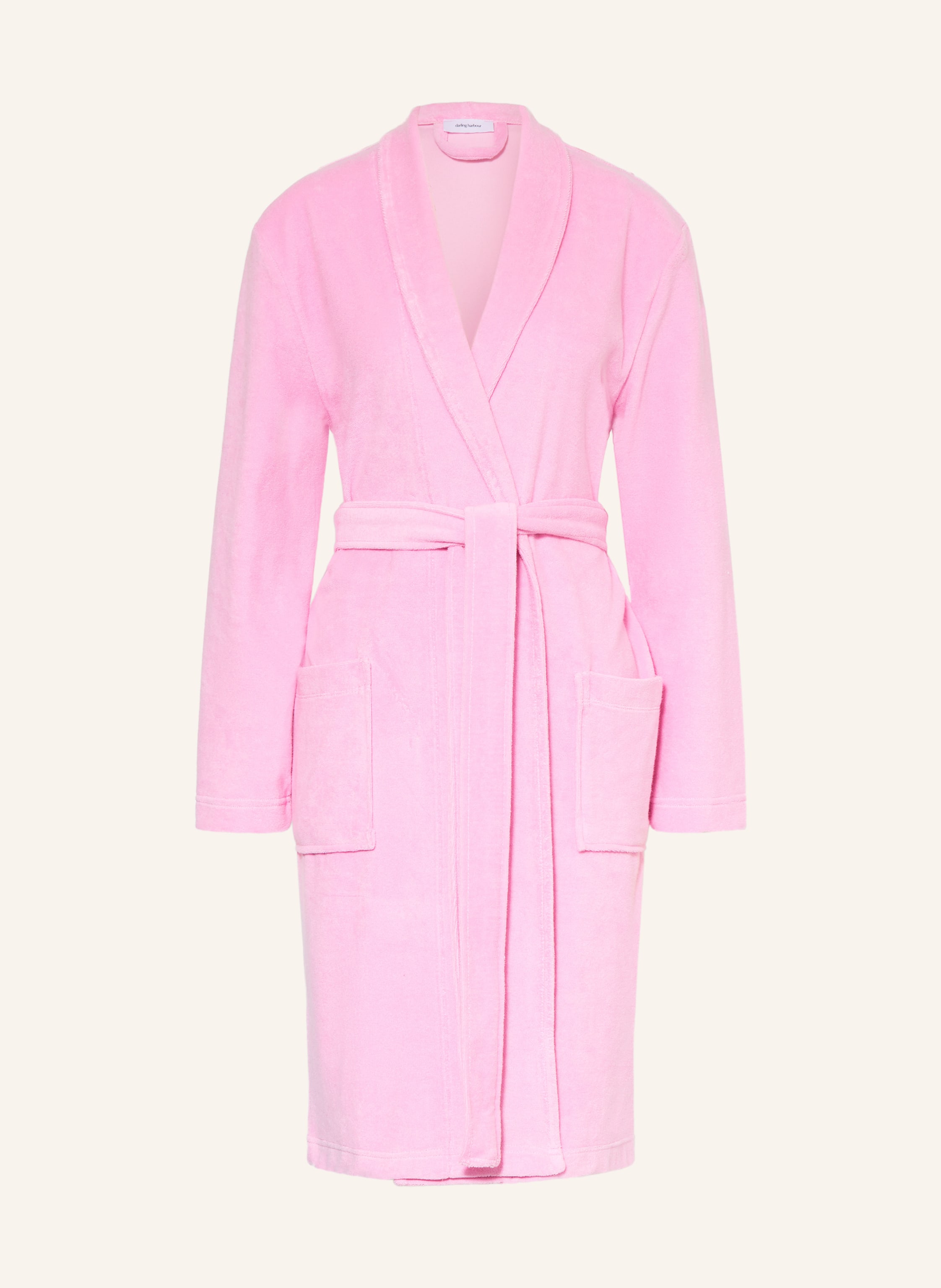 Darling Harbour Damen-Bademantel rosa