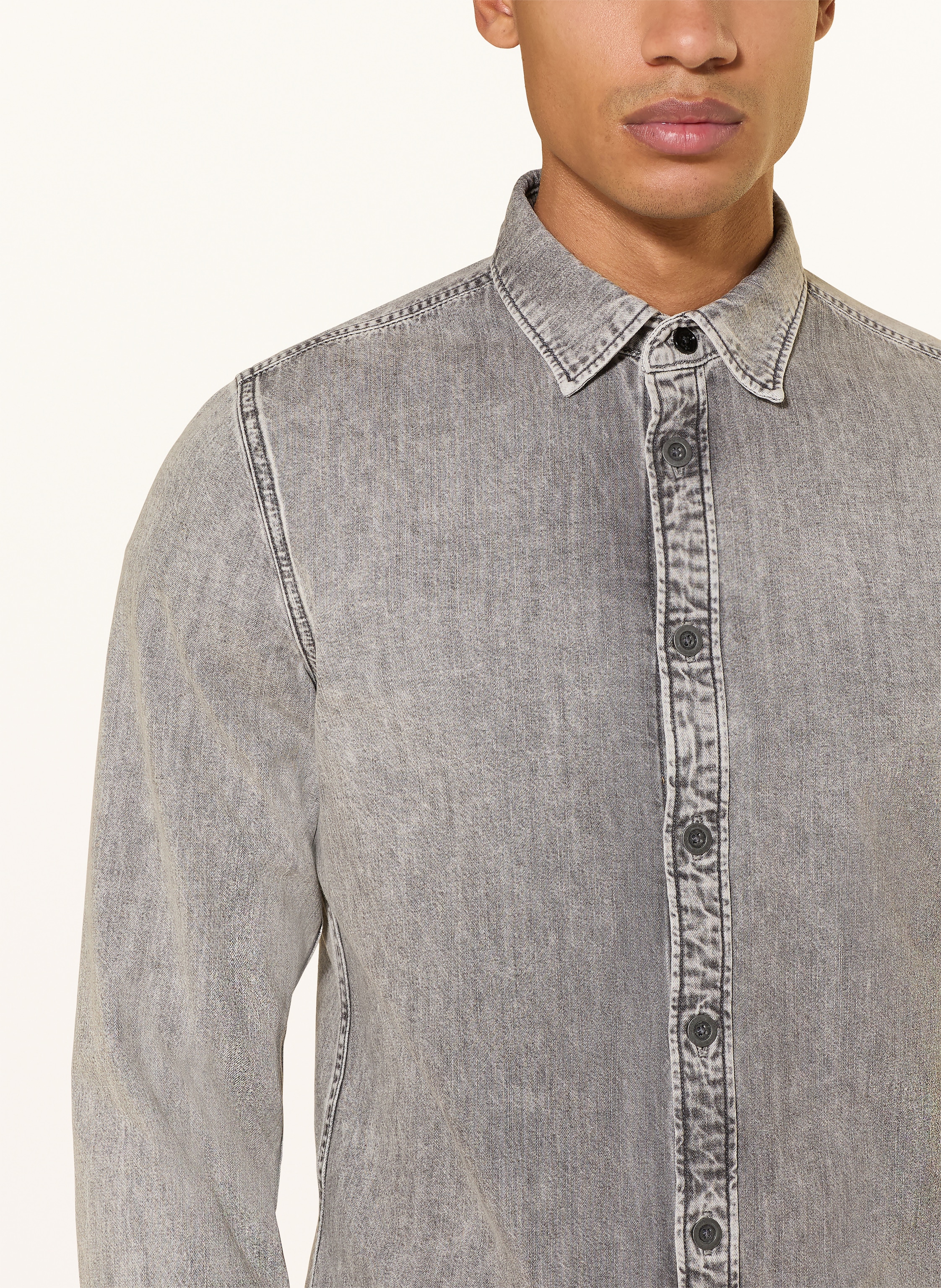 Thumbnail - G-Star Jeanshemd Slim Fit grau