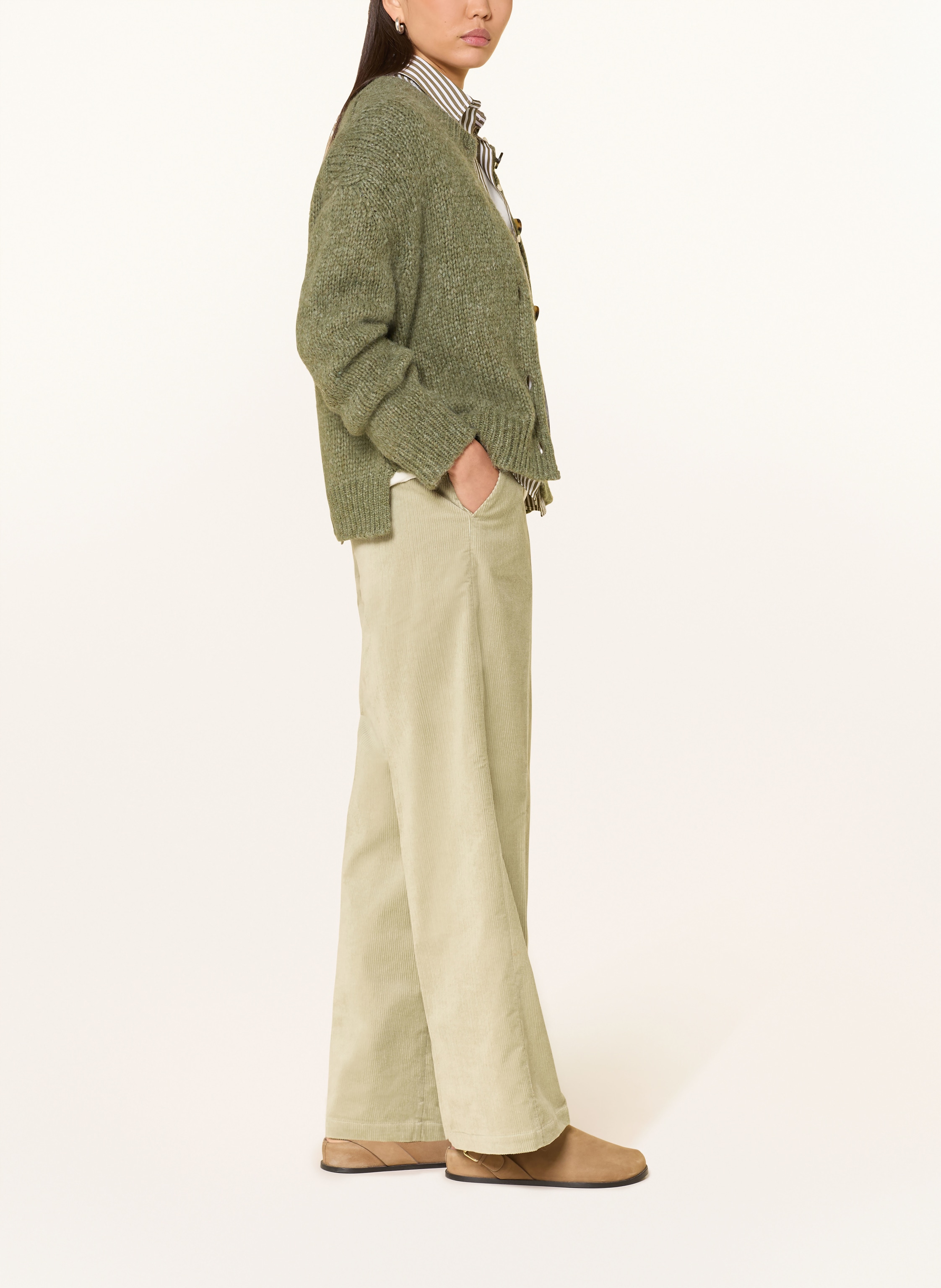 Thumbnail - Opus Pants Cordhose Mucia gruen