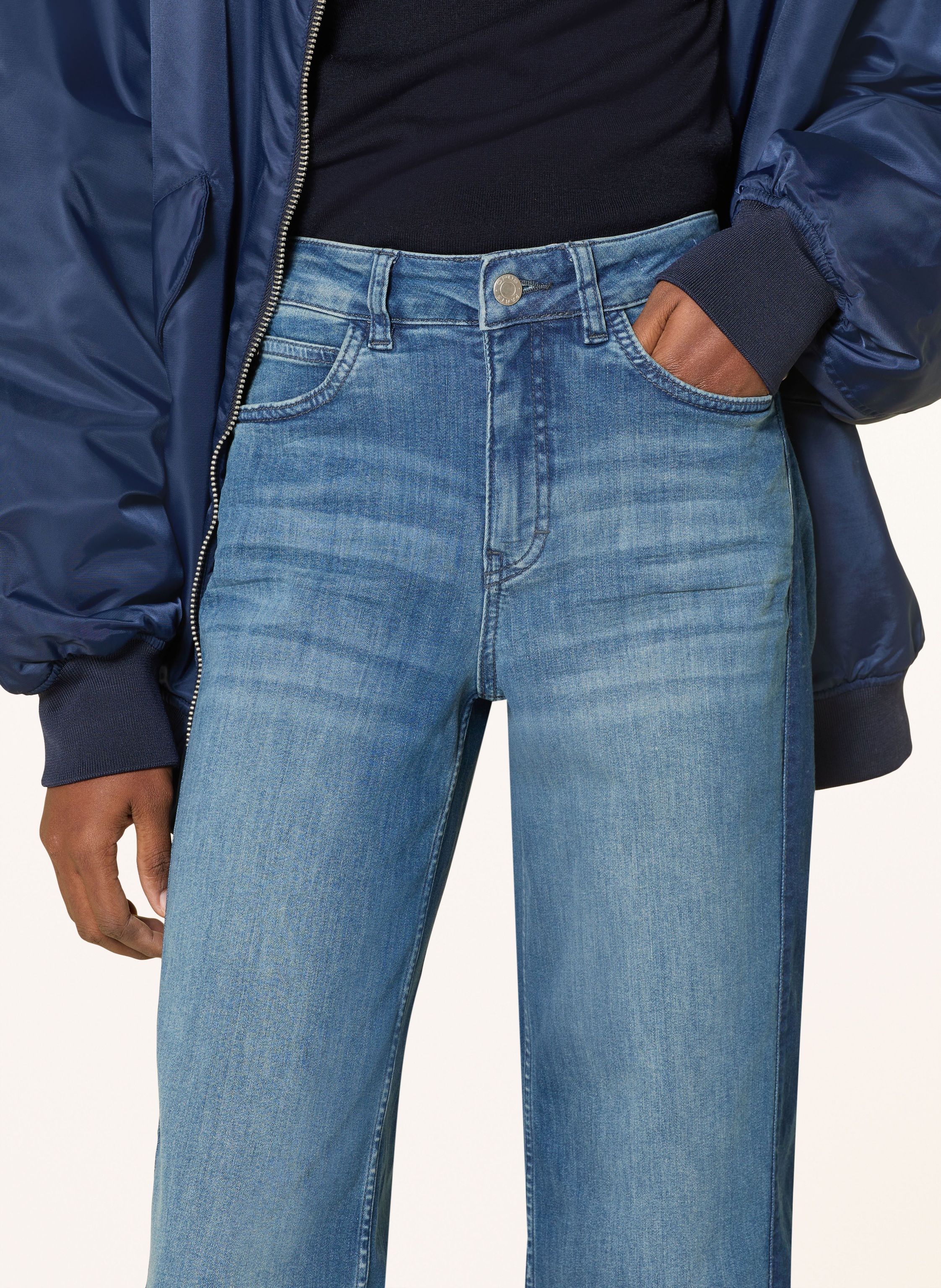 Thumbnail - Opus Pants Mom Jeans Melly blau